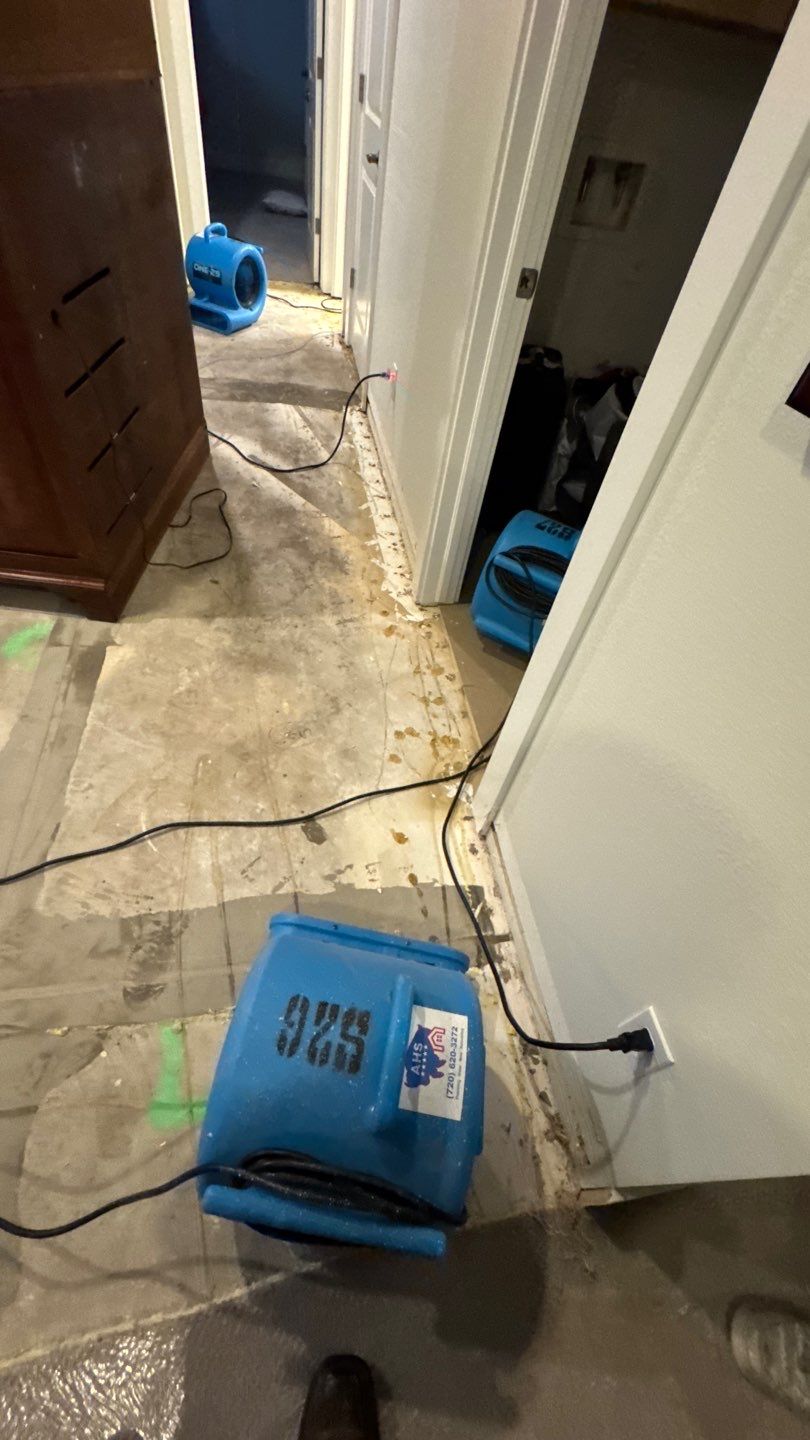 Water Damage Project in Denver by Accountable Home Services