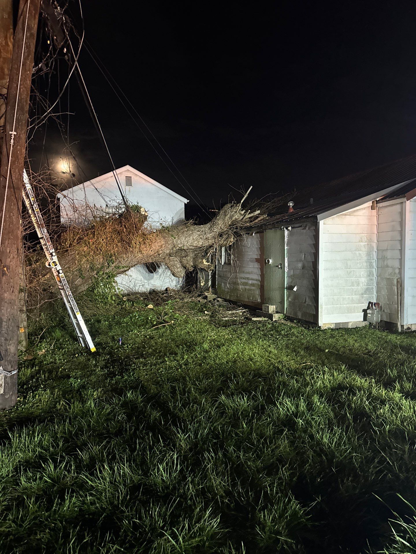 Project in Nitro, WV Rotator Crane Lifts Tree Off House | Nitro WV • One Wrong Move Job | Rotator Crane Tree Removal • Heavy Rescue Tree Job | Nitro WV • Extreme Tree Removal Over Home | Nitro WV by Jones Empire LLC