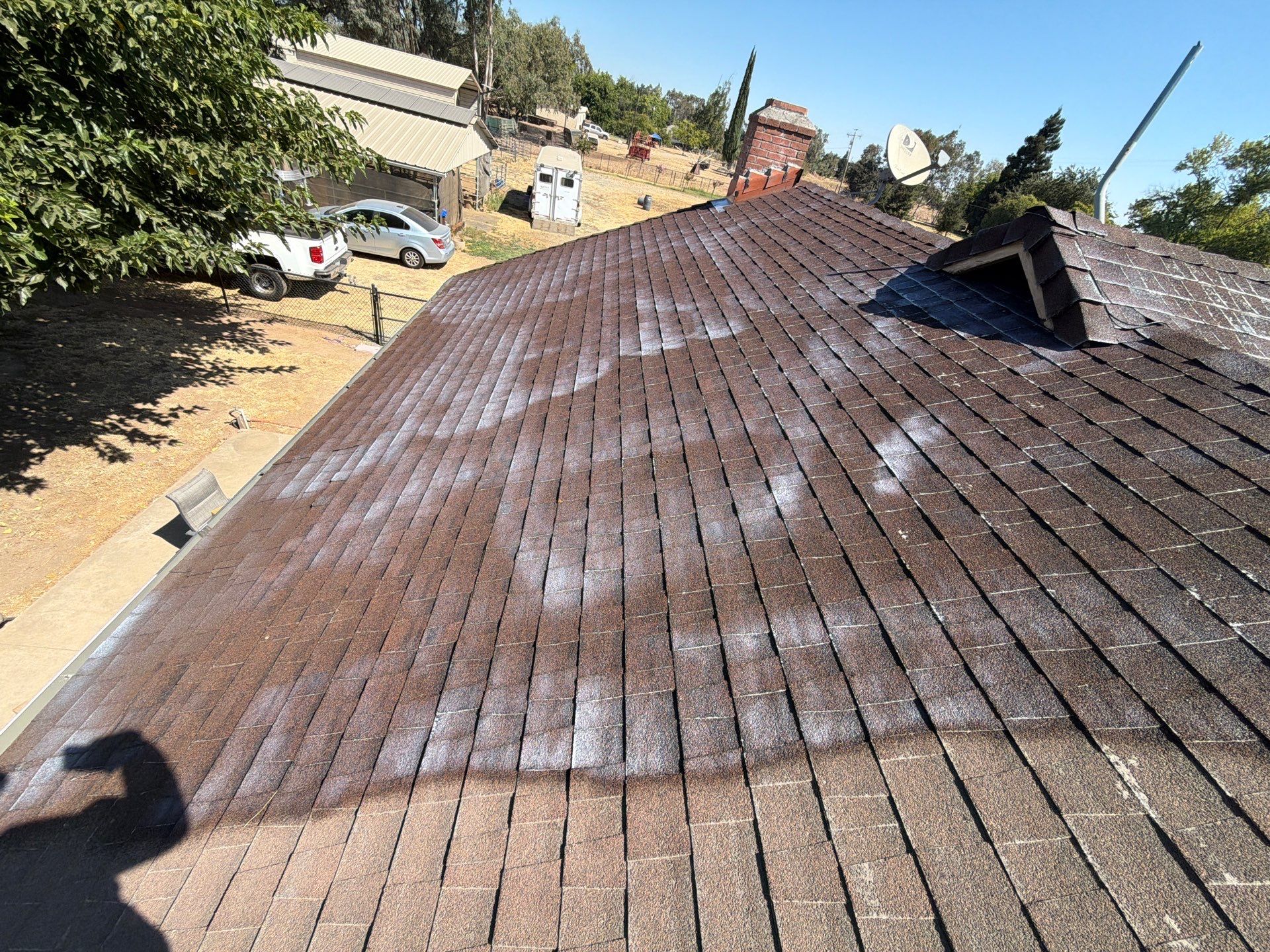 Roof Rejuvenation using Roof Maxx Treatment by Roof Maxx of Folsom