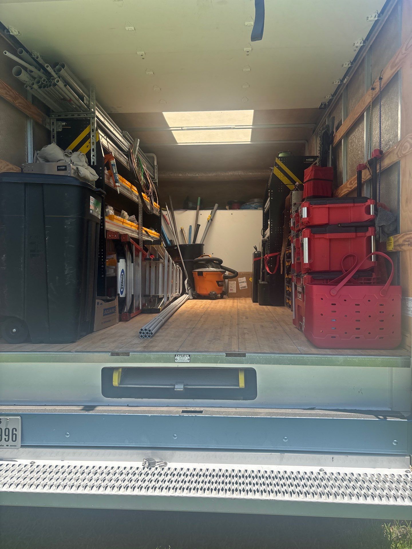 Taking Pride in our Work, Electrician Jose shows off his Clean Truck. by Proud Pops