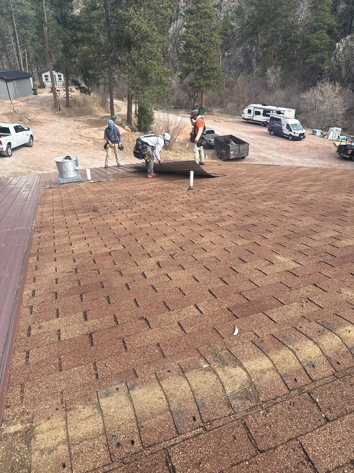 Residential Roofing Installation using Steel Roofing by Weather-Tite Exteriors LLC