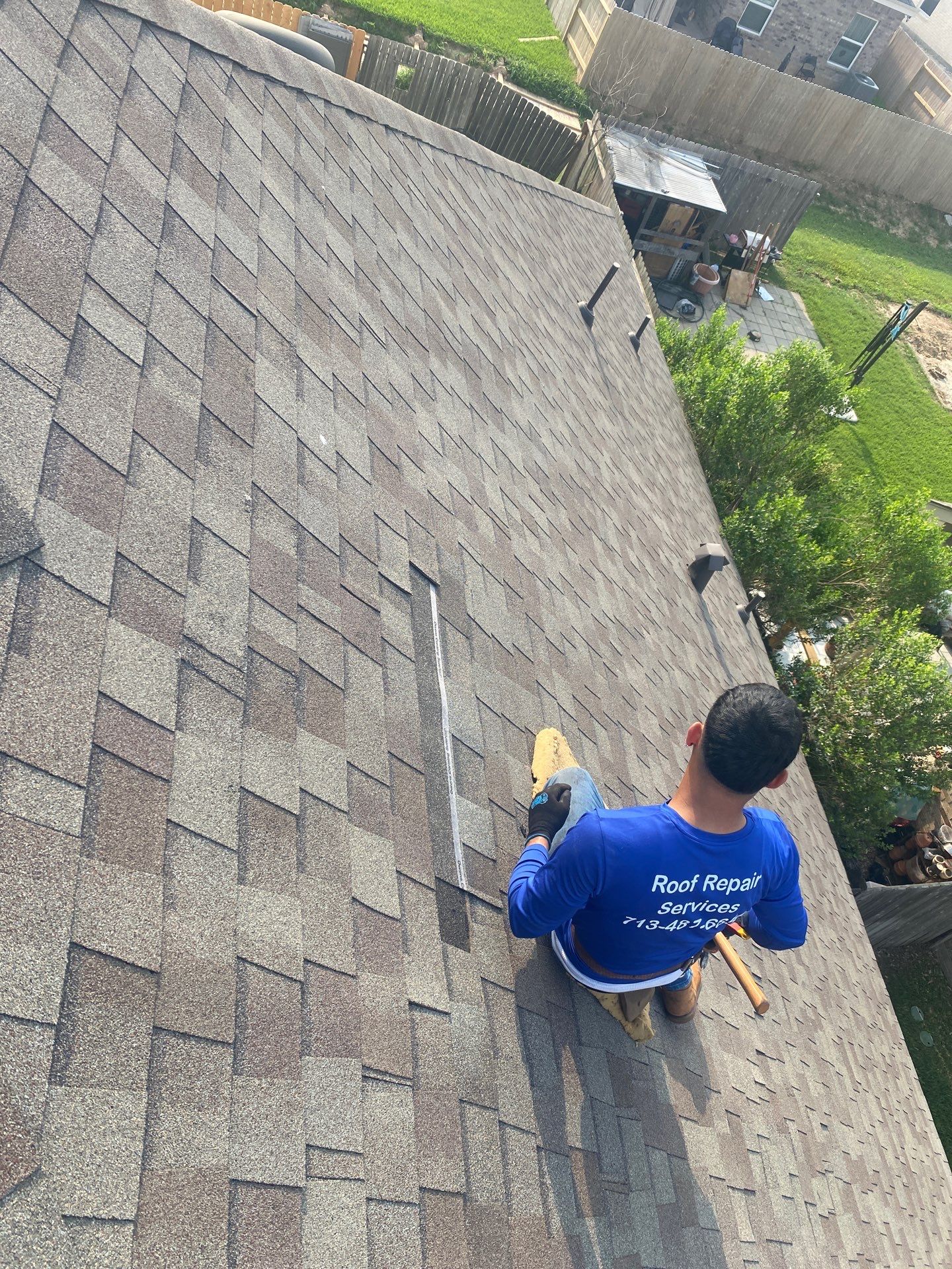 Residential Roofing Repair using Owen's Corning Duration (Lifetime) Shingles by Roof Repair Company