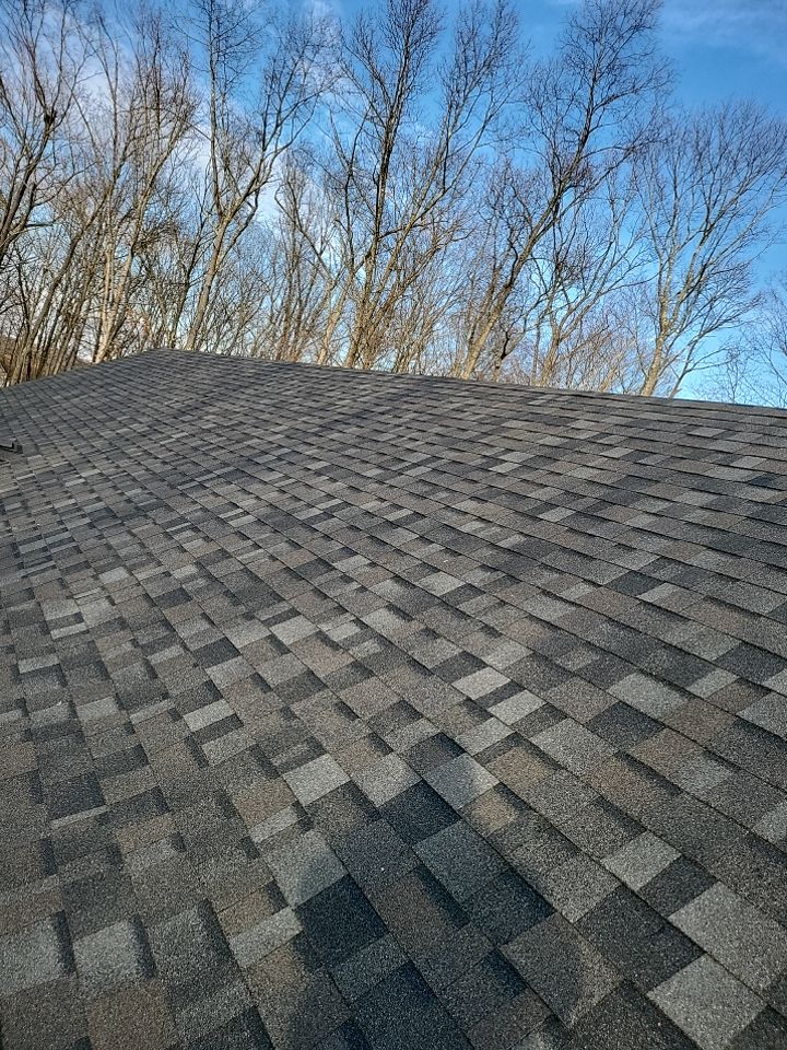 Residential Roofing Installation using Owens Corning TruDefinition Williamsburg slate by A Plus Exterior