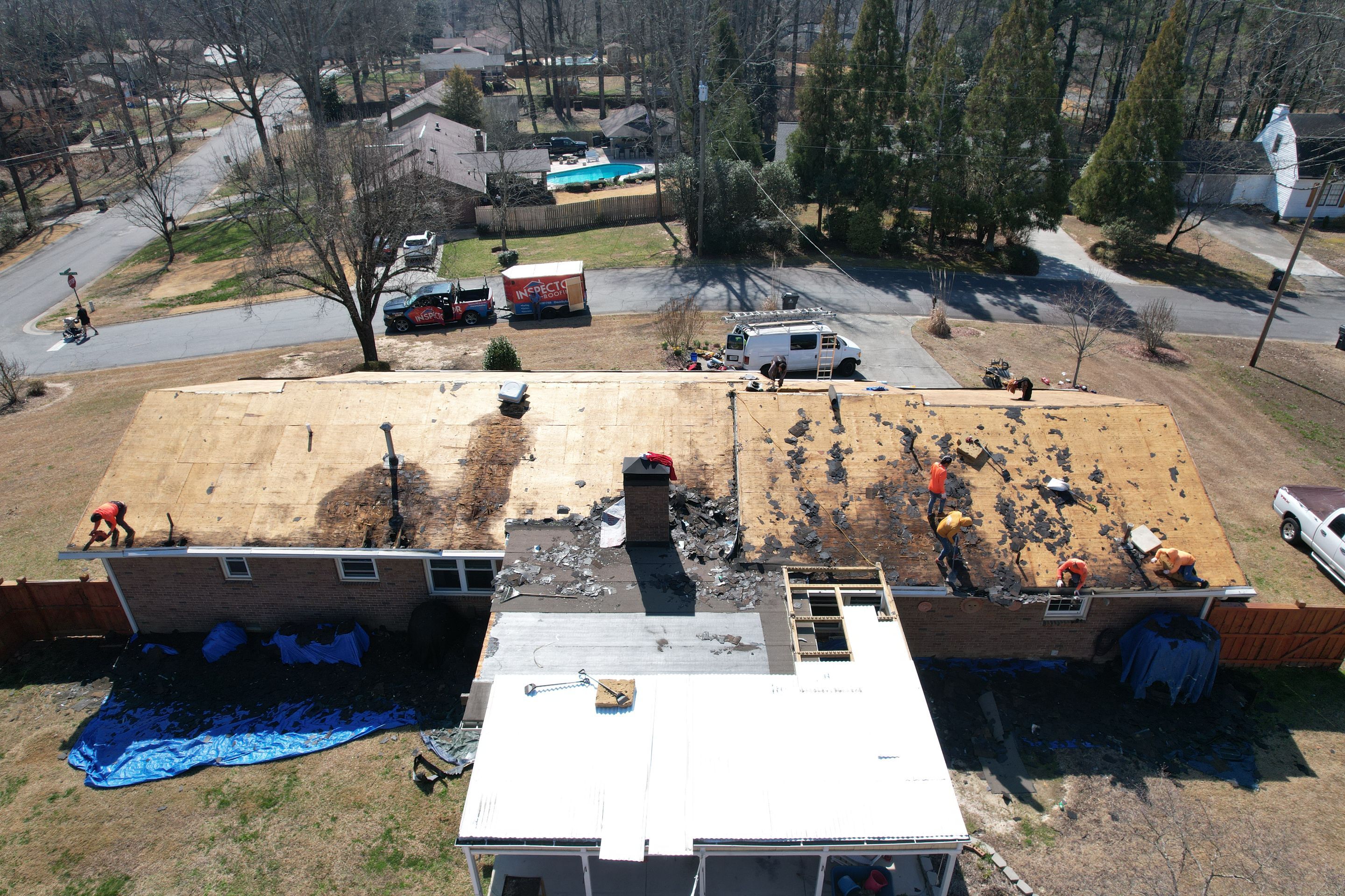 Residential Roofing Installation by Inspector Roofing and Restoration