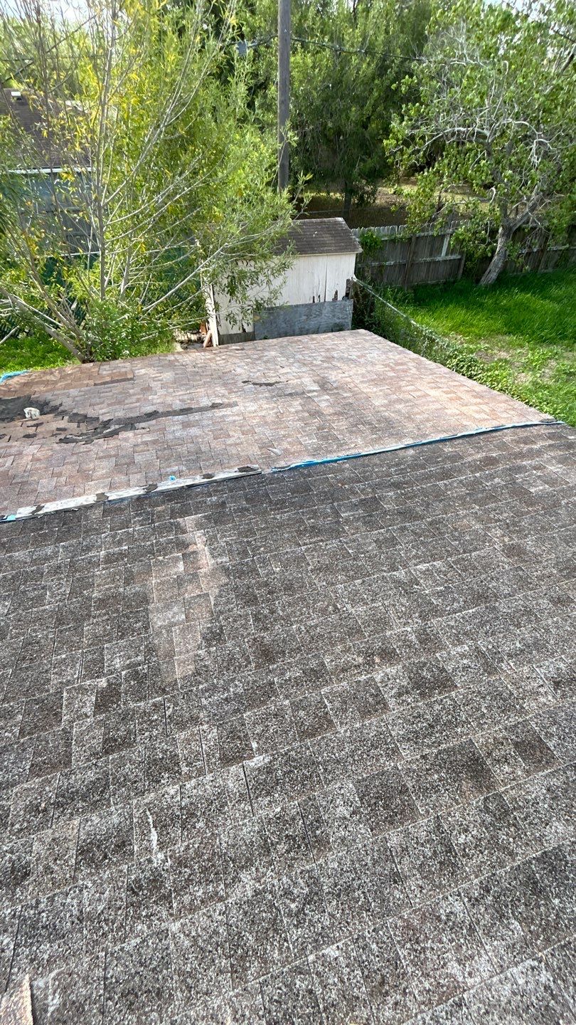 Brownsville Roof Project  by Bison Roofing  