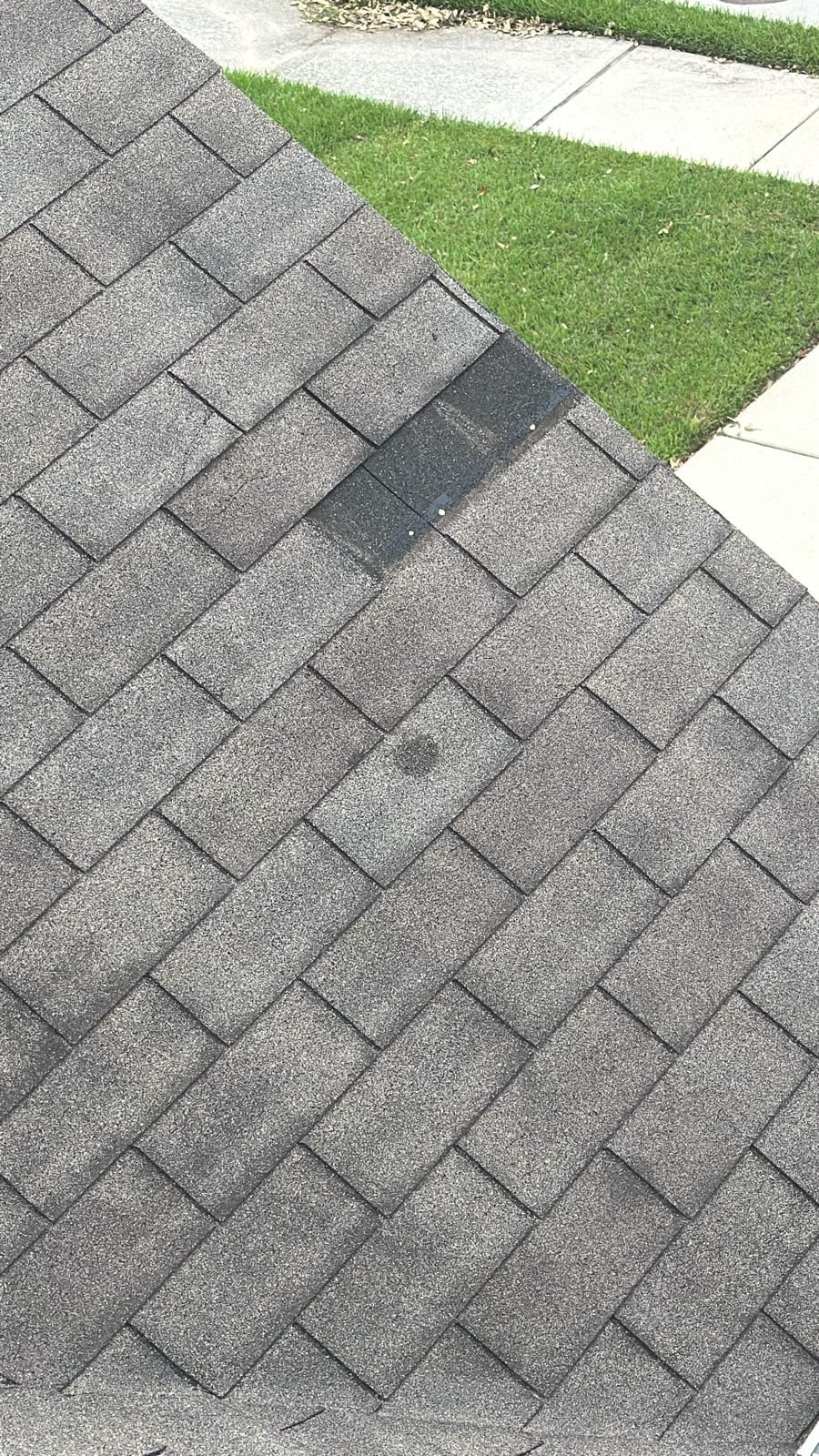 Hail Damage using Owen's Corning Duration (Lifetime) Shingles by Roof Repair Company