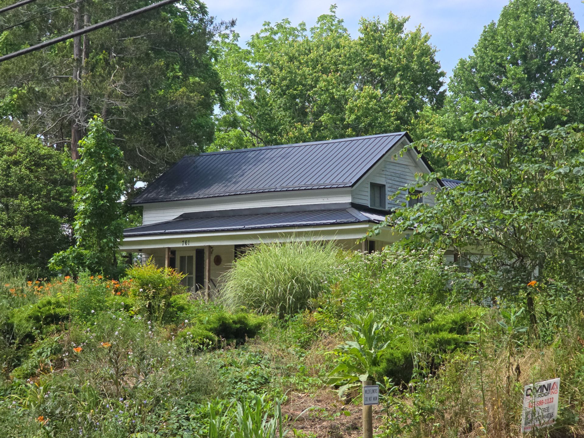 Textured Black AG Panel by Omnia Roofing