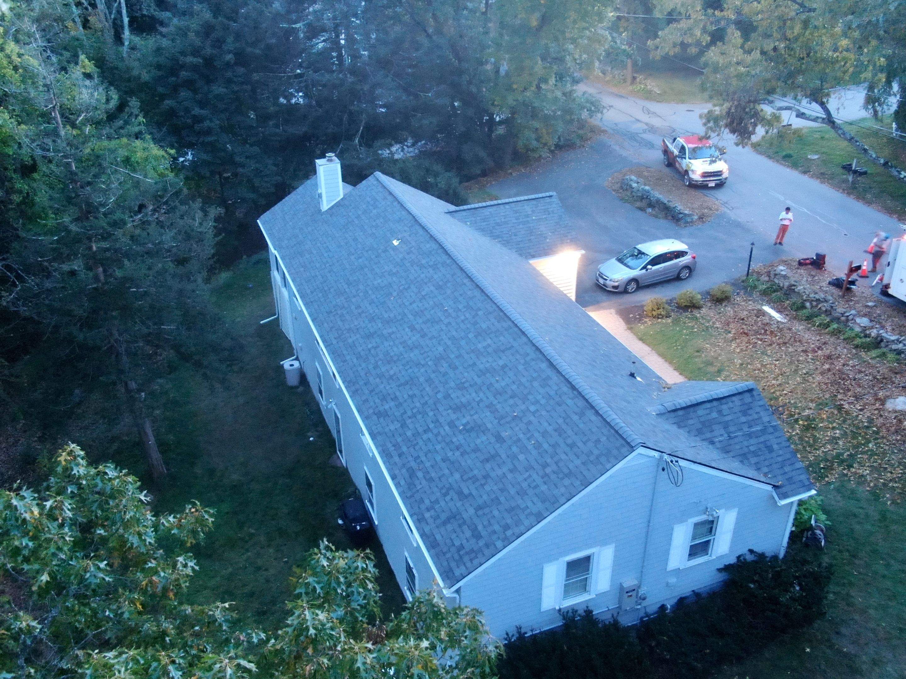 Roof Replacement + New Gutters & Guards — Chelmsford, MA by Mighty Dog Roofing of Greater Middlesex County