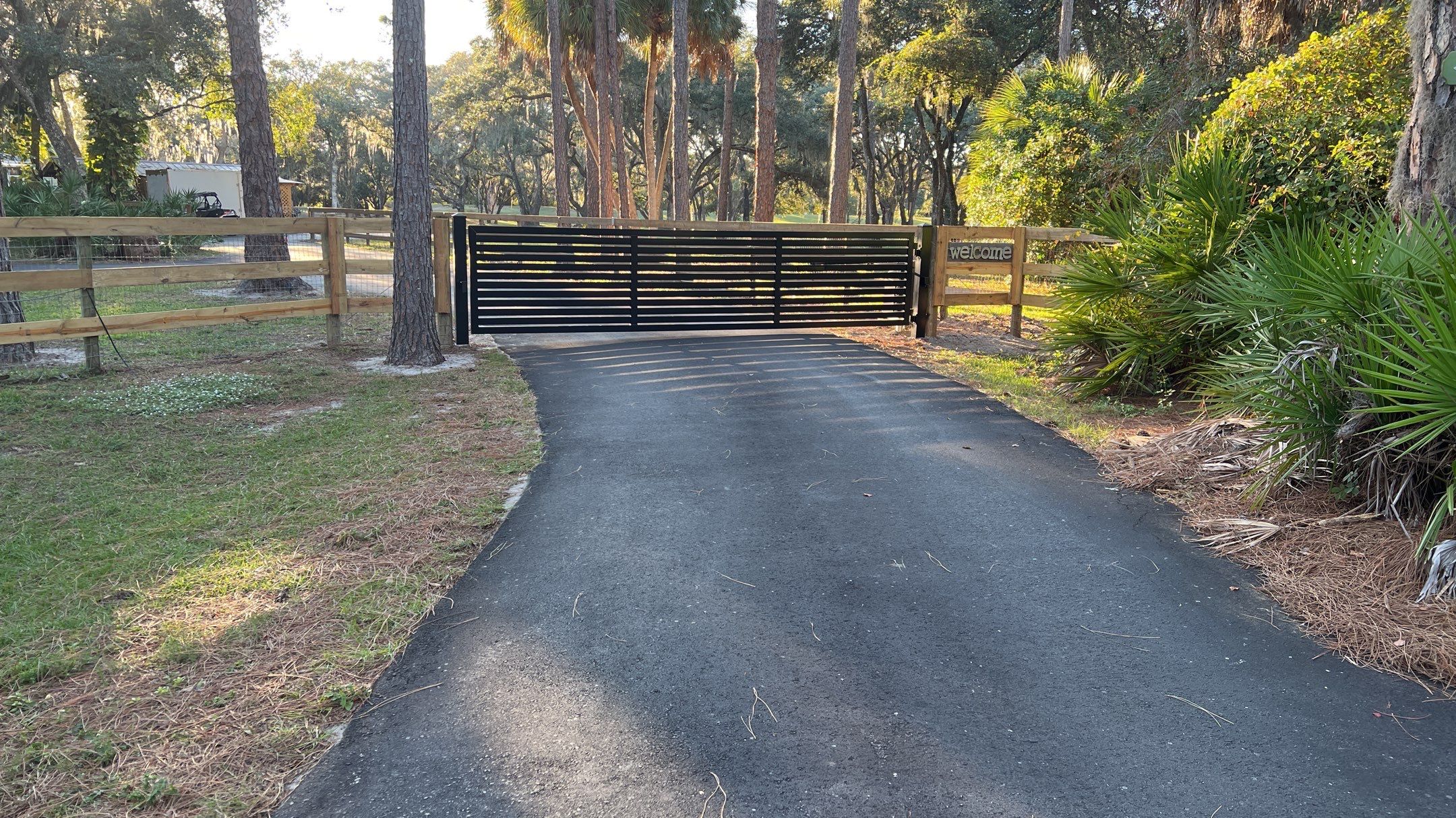 Sarasota, FL Entry Gate with Liftmaster Gate Operator  by Asap fence and gates, LLC