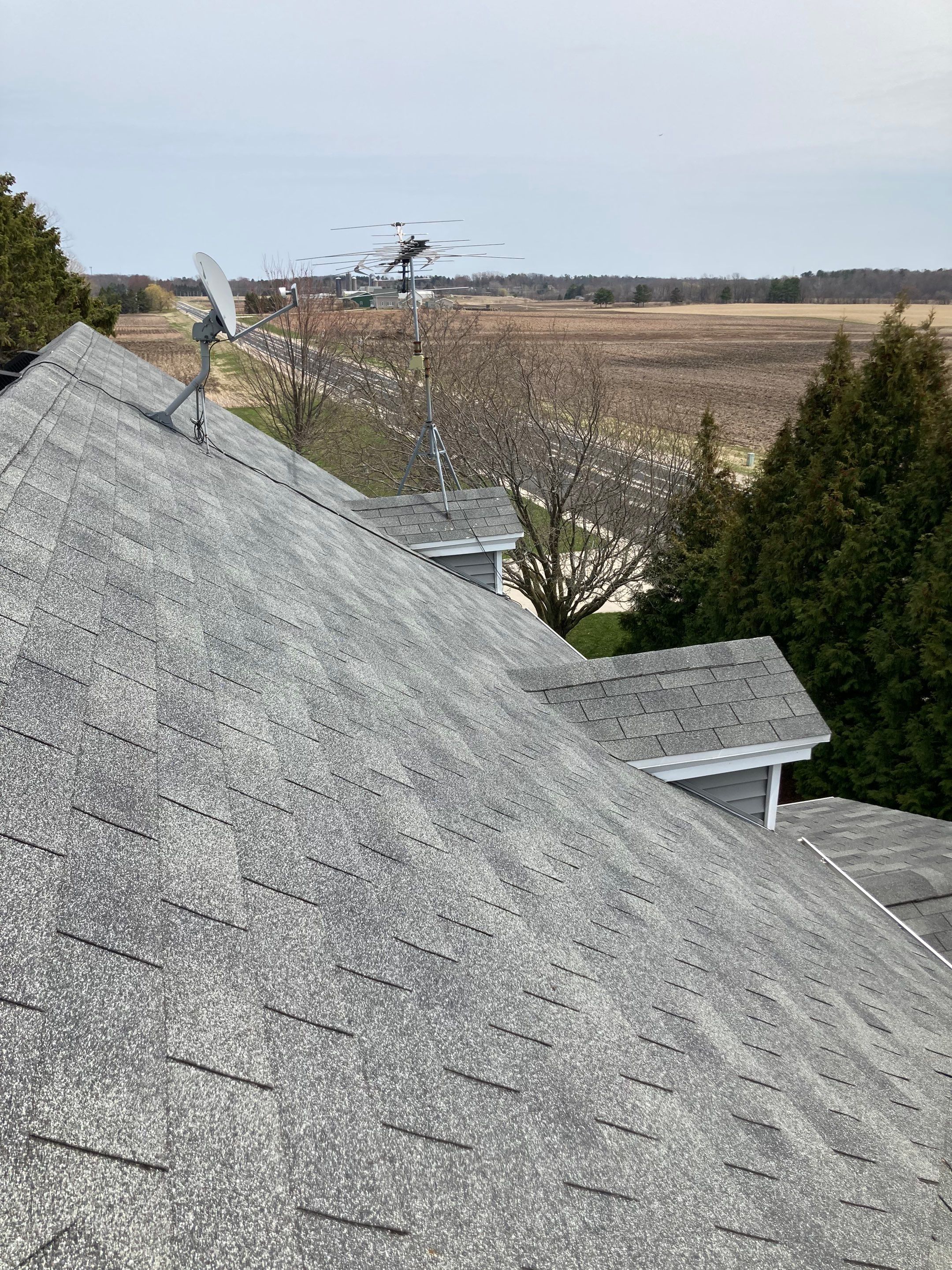 New Roof Installation and Skylight Replacement in Sheboygan, WI by Gellings Roofing and Siding LLC