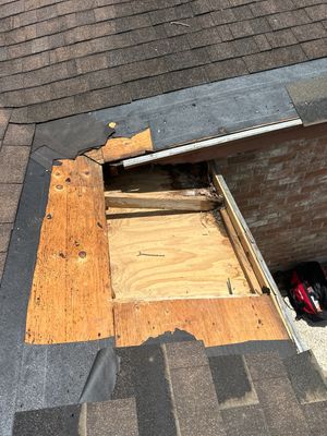 Residential Roofing Repair using Owen's Corning Duration (Lifetime) Shingles