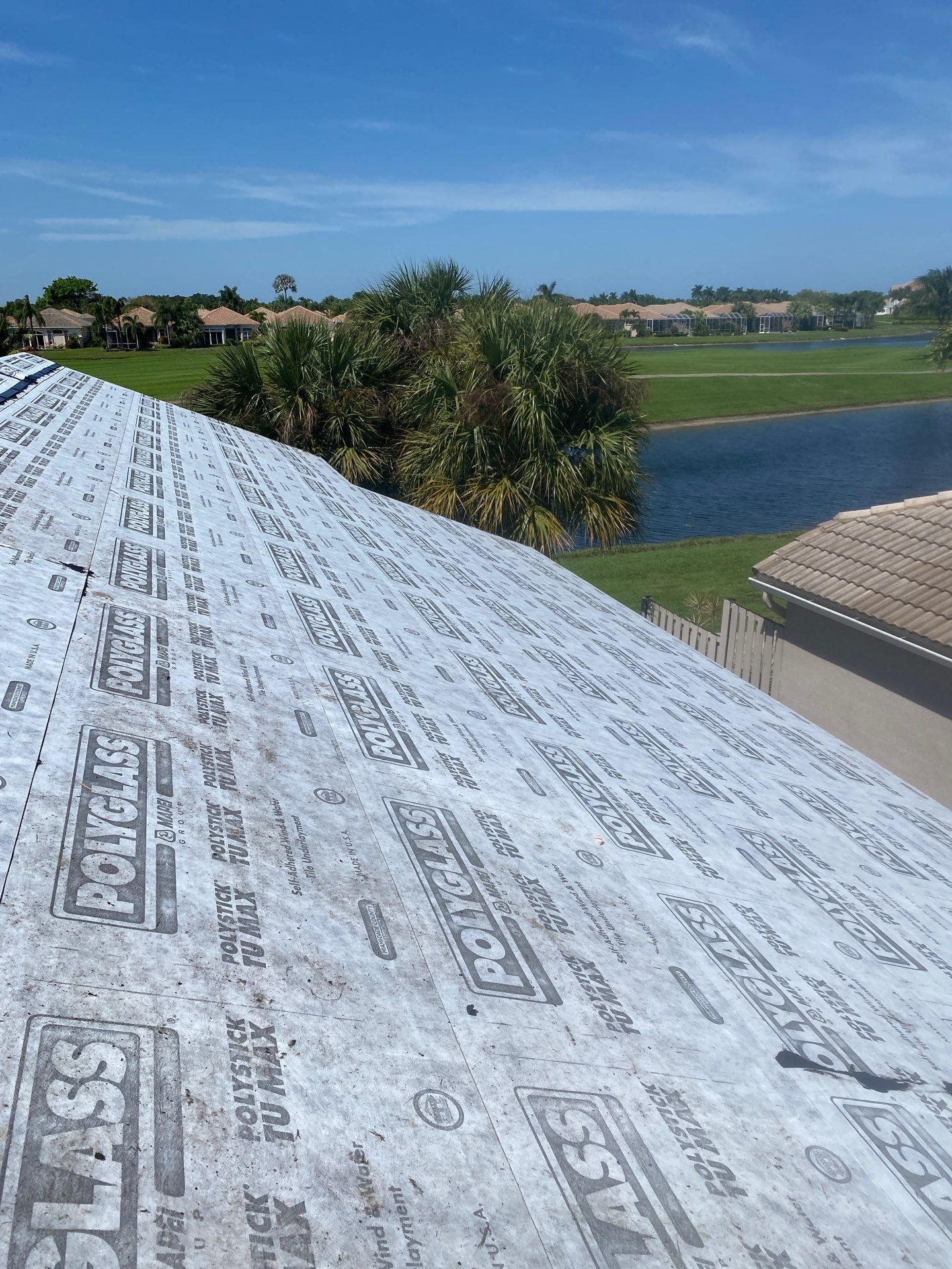 Residential Roofing Installation using Eagle Roofing Tile by BLUES BROTHERS ROOFING