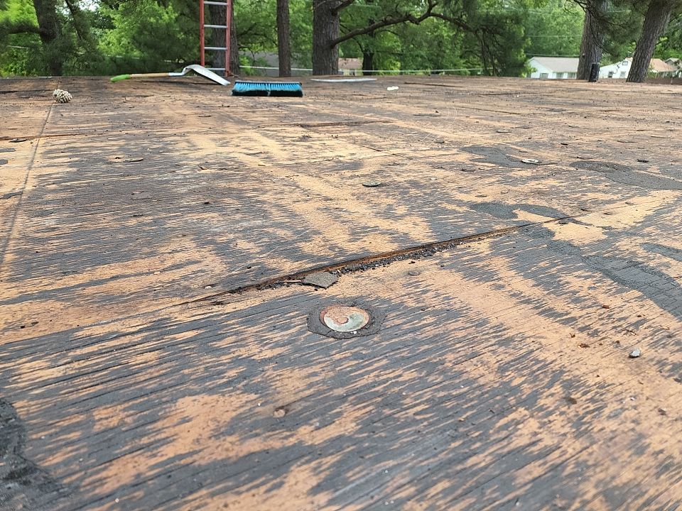 Commercial Roofing Installation using 60 mil PVC by Hostetler Roofing