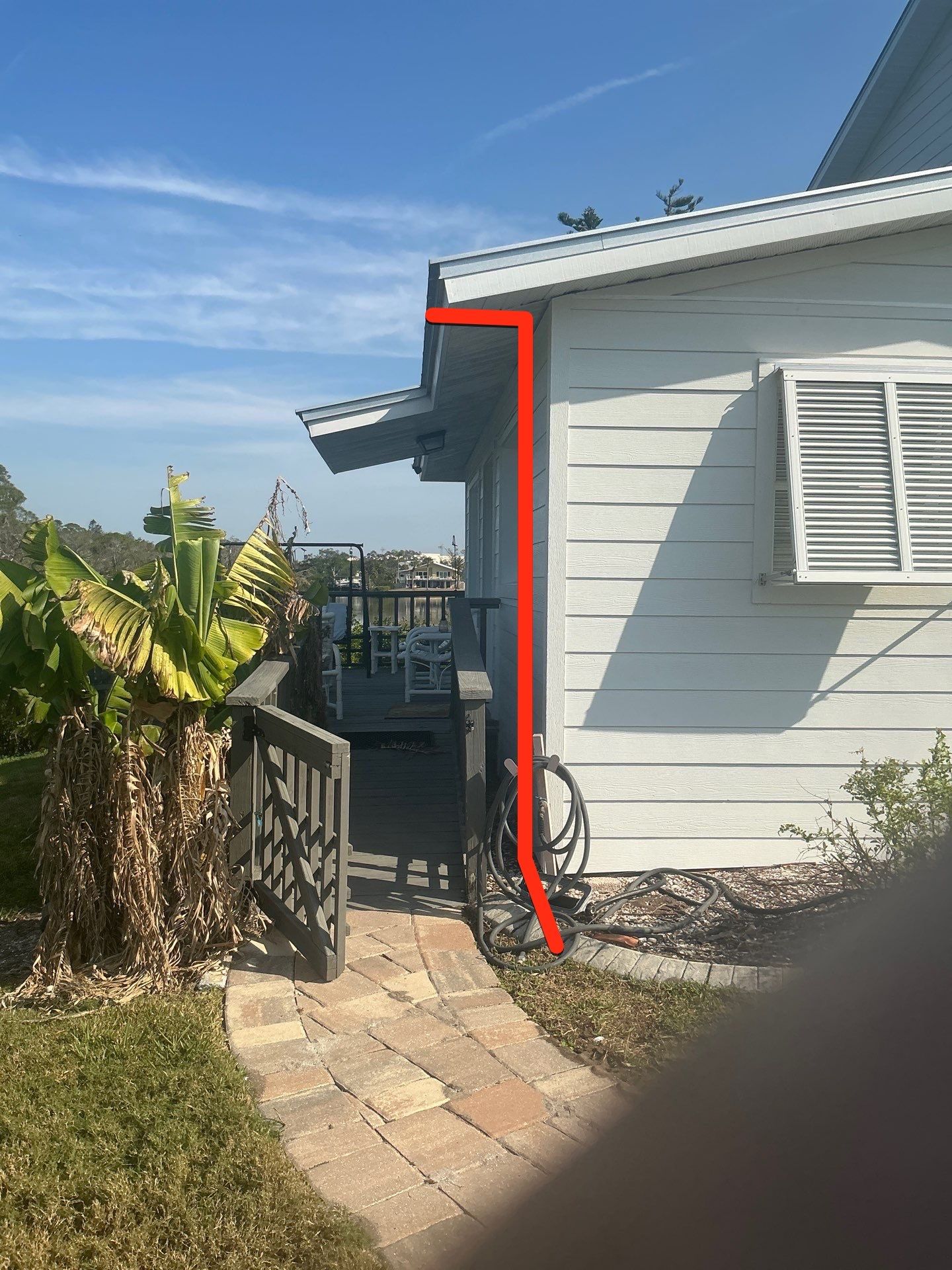 Fascia Installation and New Gutters and Downspouts in Sarasota FL by Gutter Professors