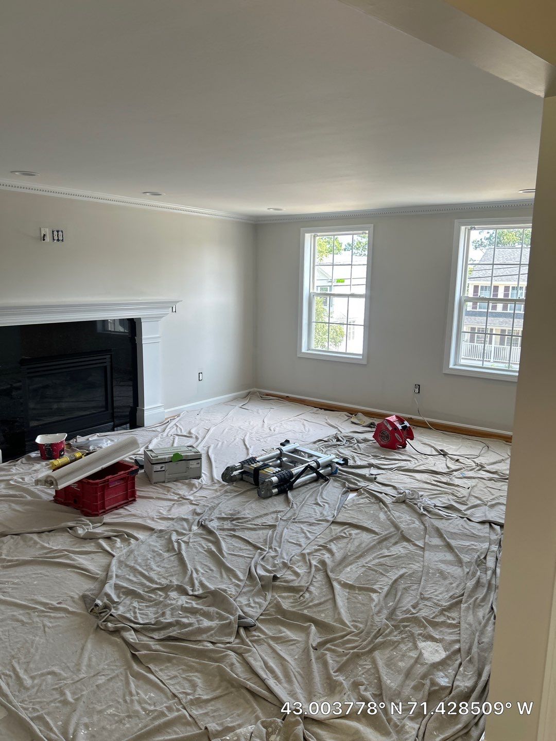 Whole-Home Interior Painting and Ceiling Refresh in Manchester by The Persnickety Painters