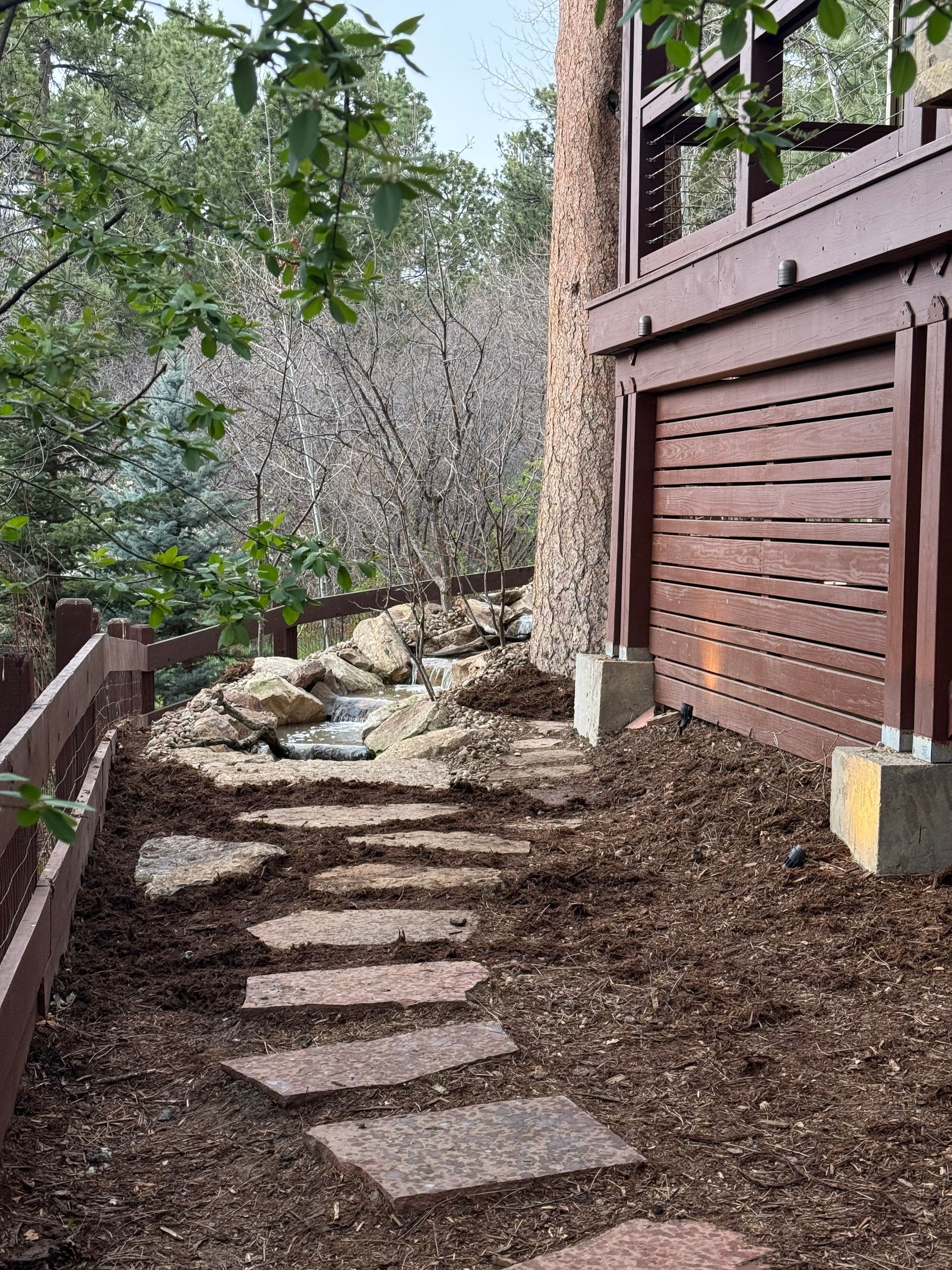 Pondless in Castle Pines by JRM landscape & design