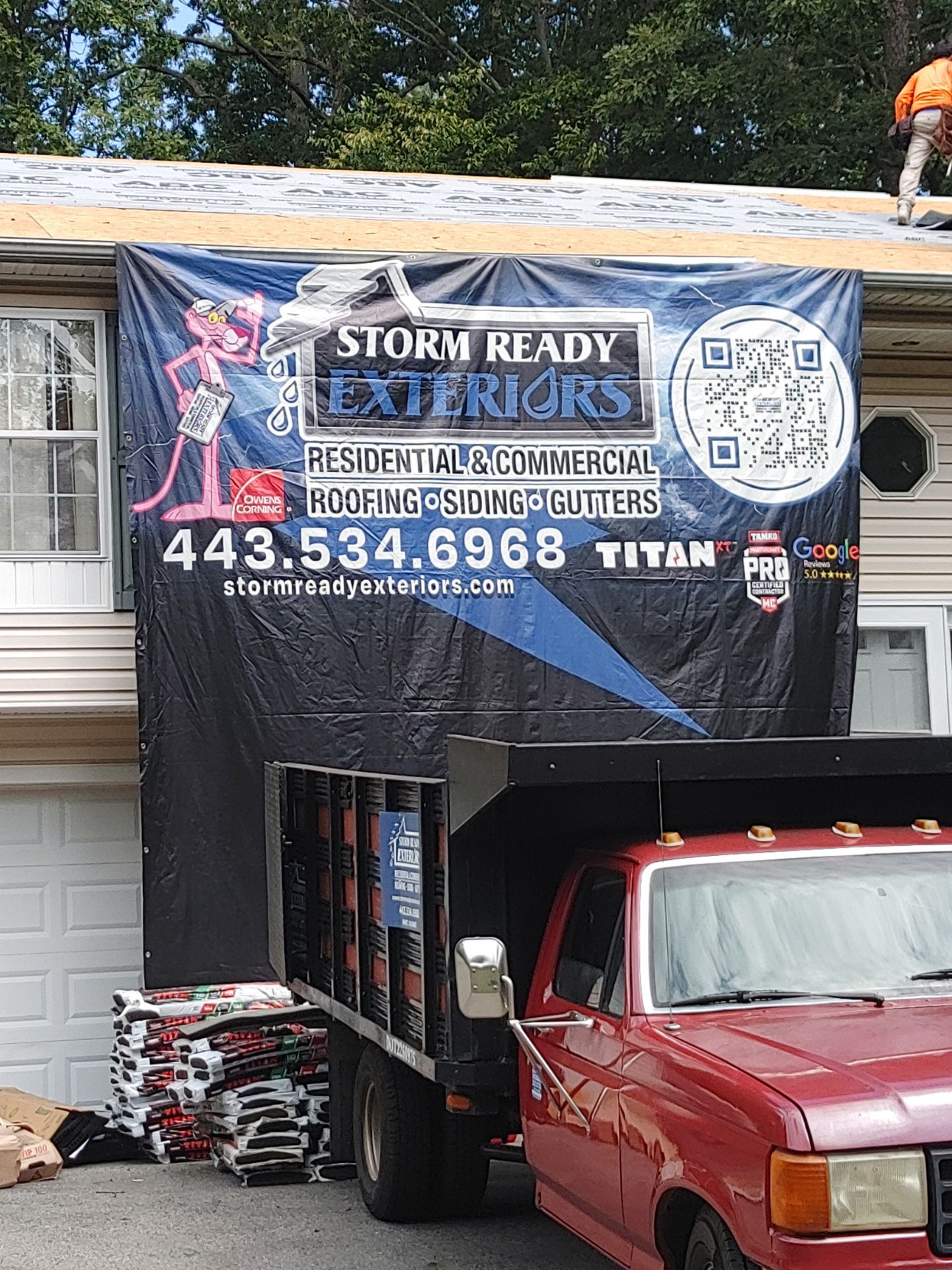 New Roof Install using Tamko Titan- Rustic Black in Dunkirk, MD  by Storm Ready Exteriors