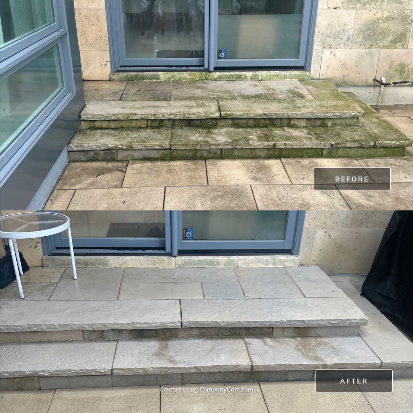 Project in Winnetka by Simmons Power & Soft Washing