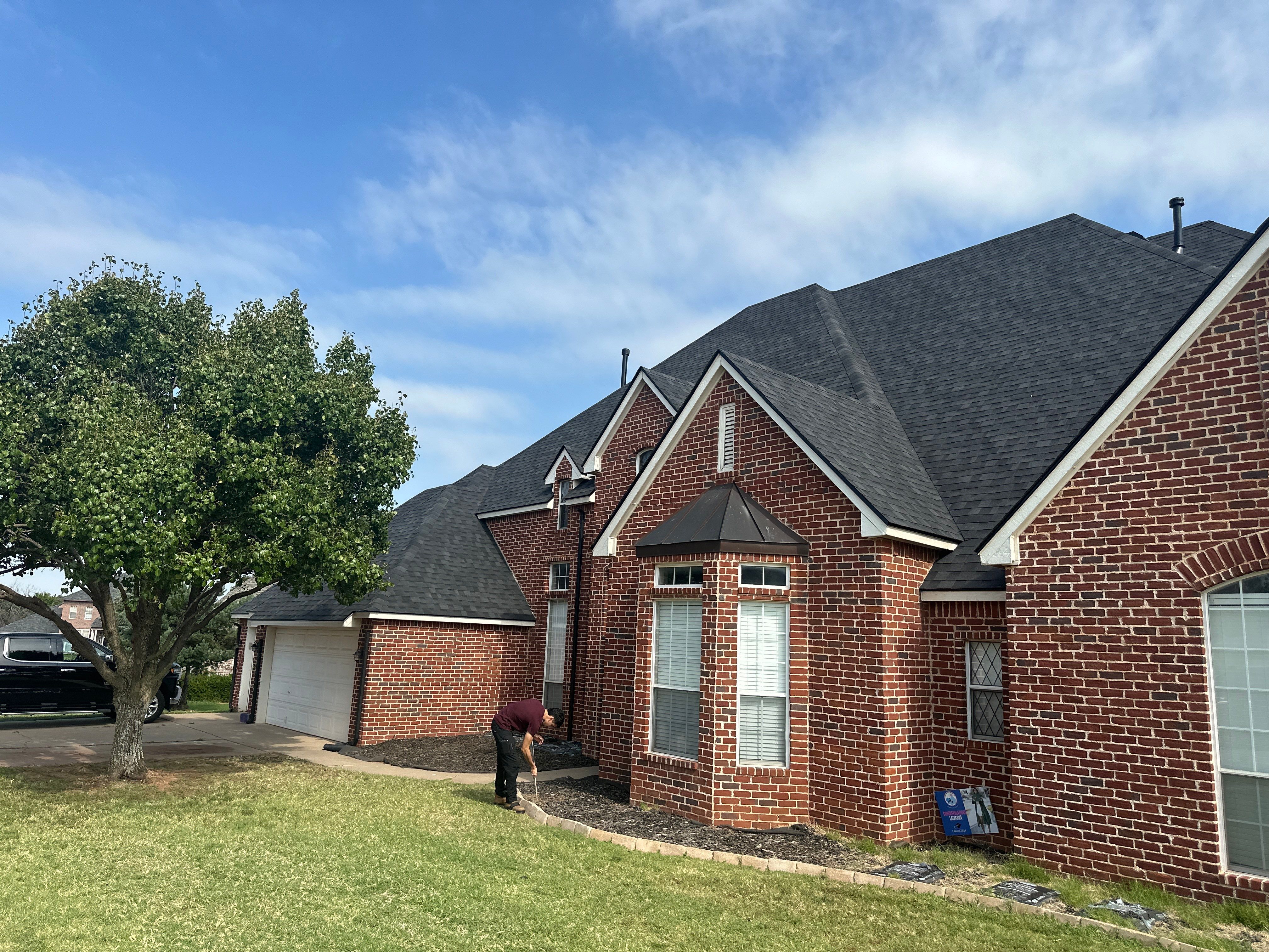 Reroof using IKO by Castillo Roofing