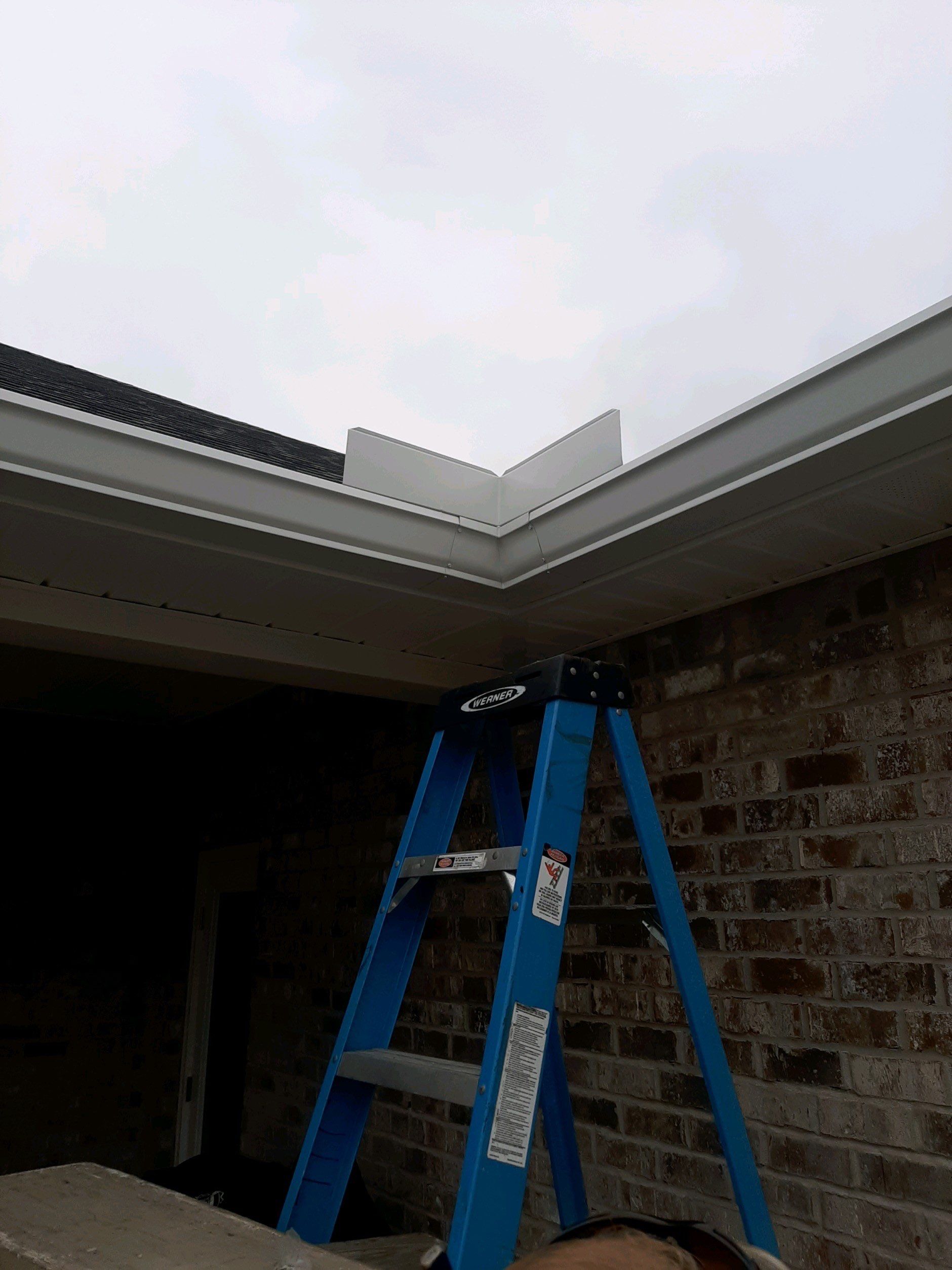 Gutter Installation using K-Style Gutters by Gutter Professors