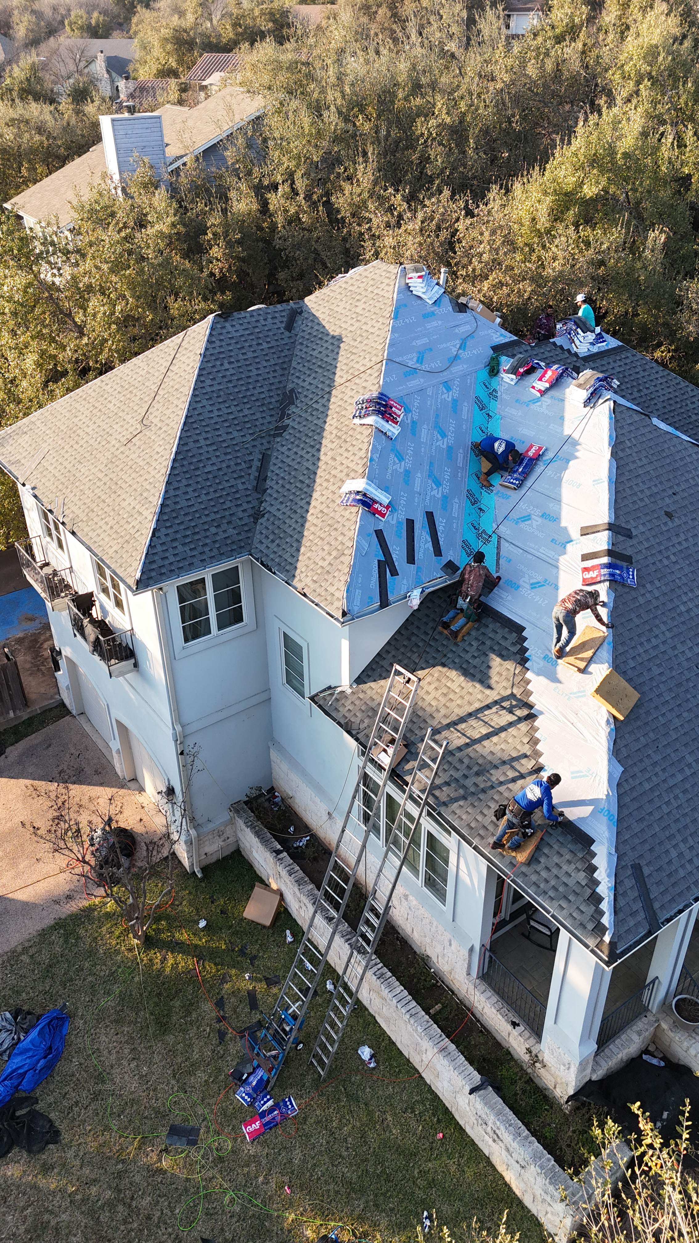 GAF HDZ - Slate by Elite Roofing LLC