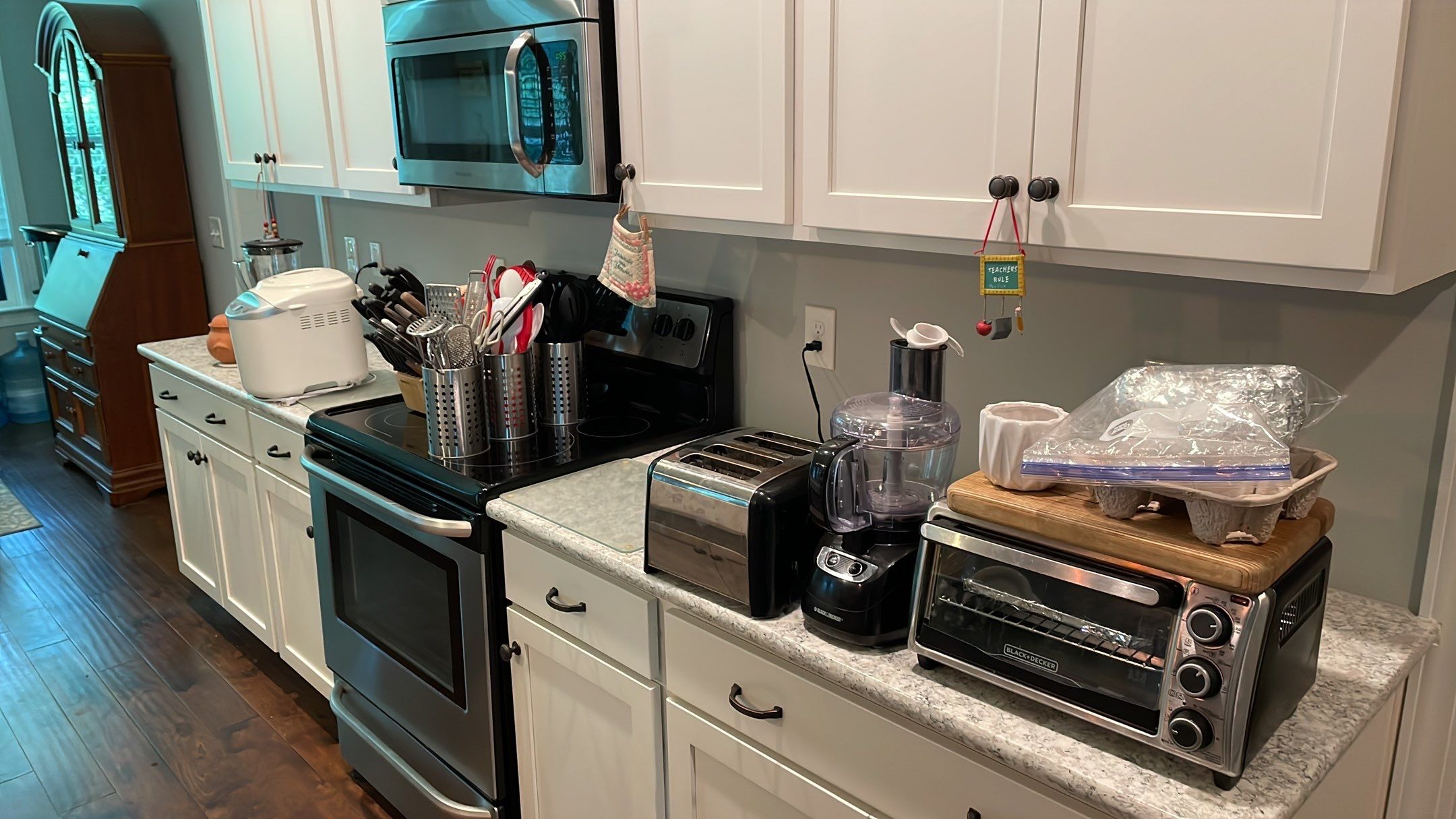 Updated Backsplash by Footprints Floors of Coastal Carolina