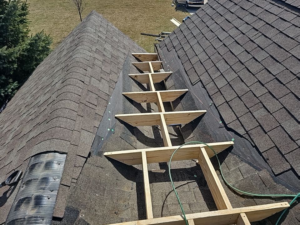 Partial re roof back slope only- Owens Corning Oakridge Driftwood by Nitro Roofing and Construction