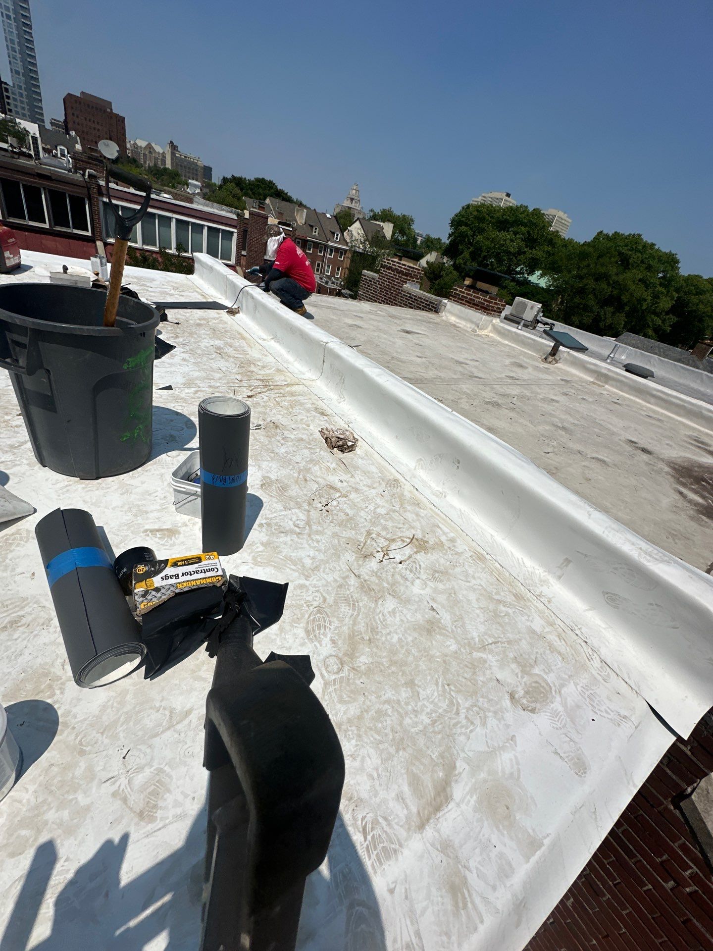 Roof & Pedestrian Deck Replacement by Philadelphia Quality Roofing