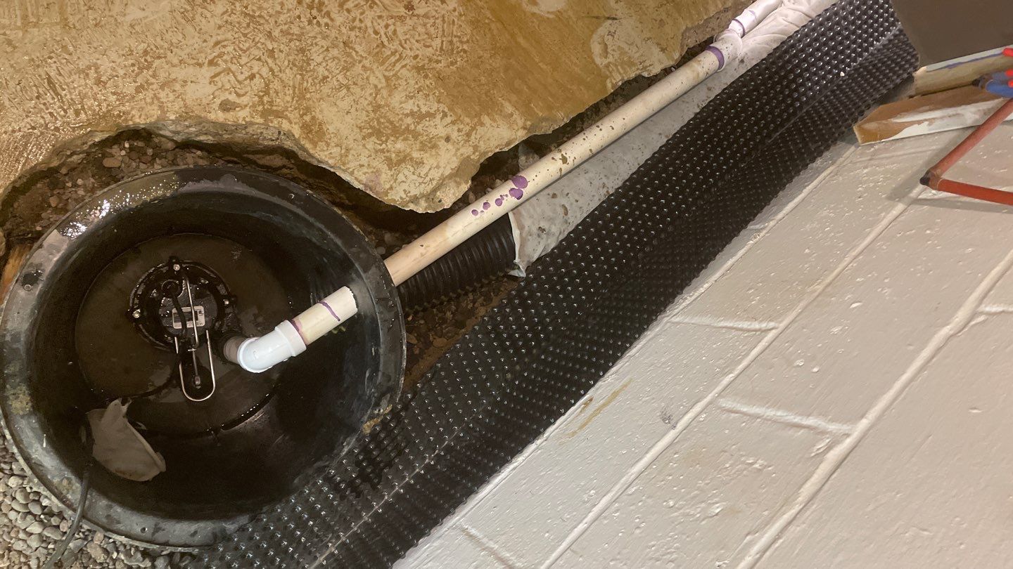 Waterproofing for our neighbor Heather by Waterproofing Northeast