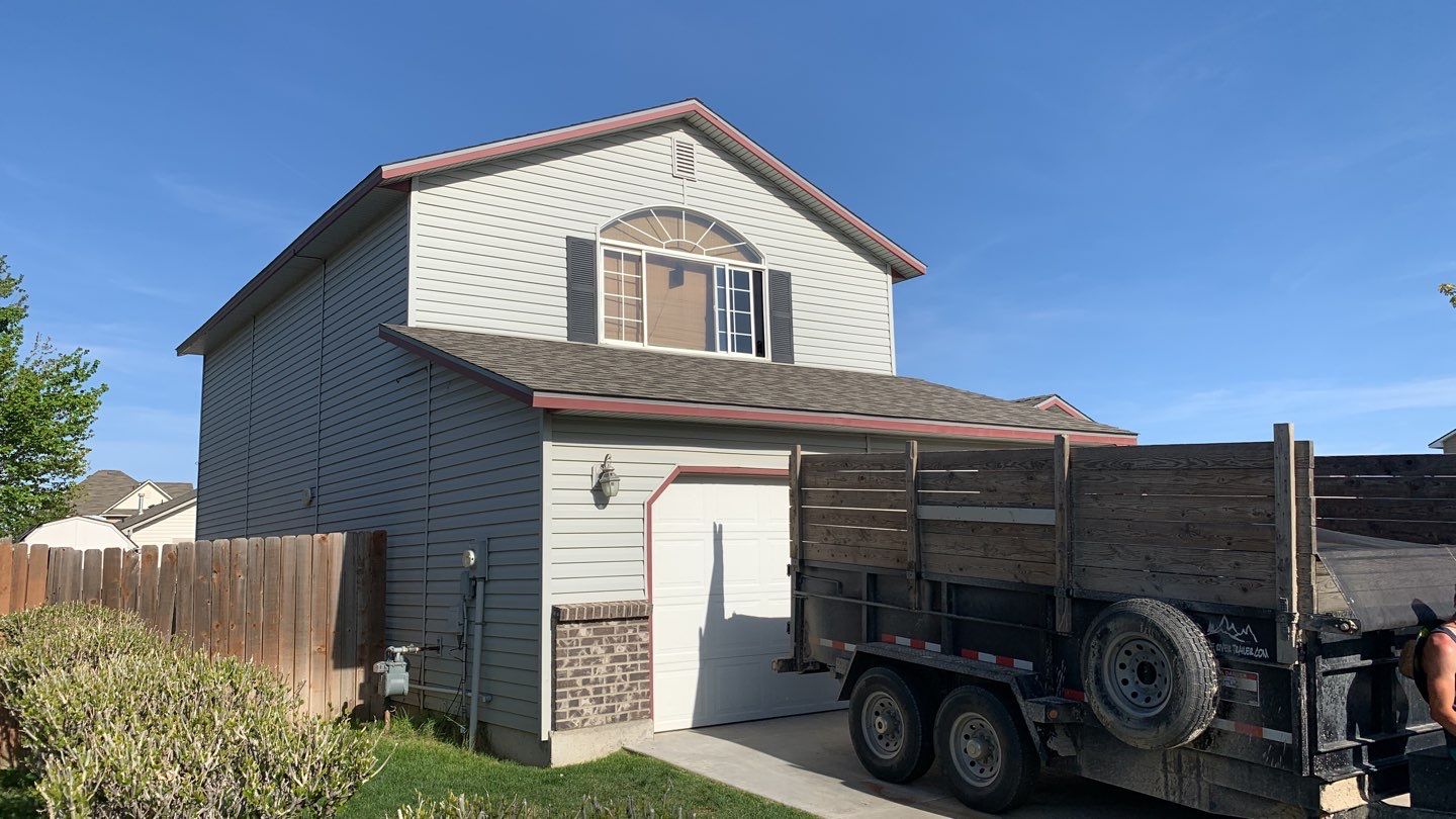 Nampa Idaho Two Story Residential Roofing Installation using Owens Corning by ID Roofing LLC