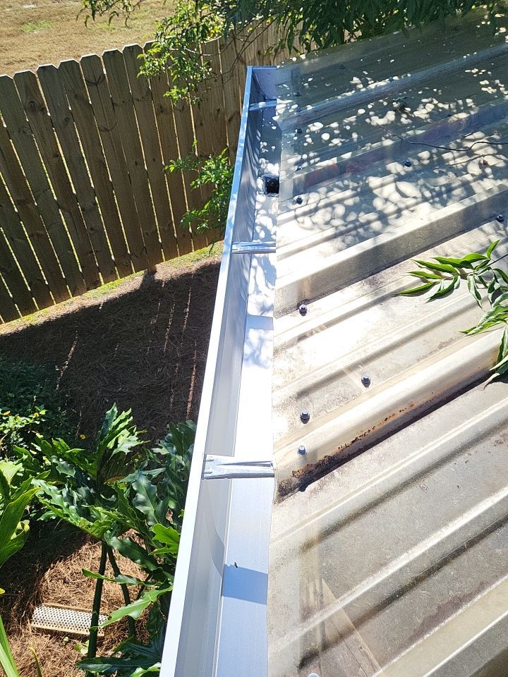 Gutter Installation using K-Style Gutters by Gutter Professors