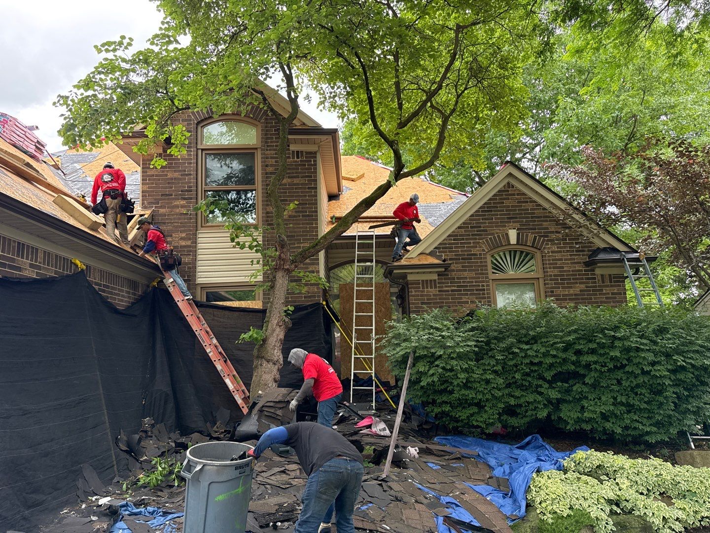 Roof Replacement using Owens Corning Duration Flex by 180 Contractors