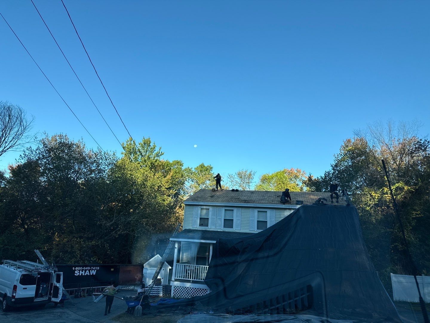 Full Roof Replacement with New Plywood Decking & Gutter Installation by Sensible Home Solutions