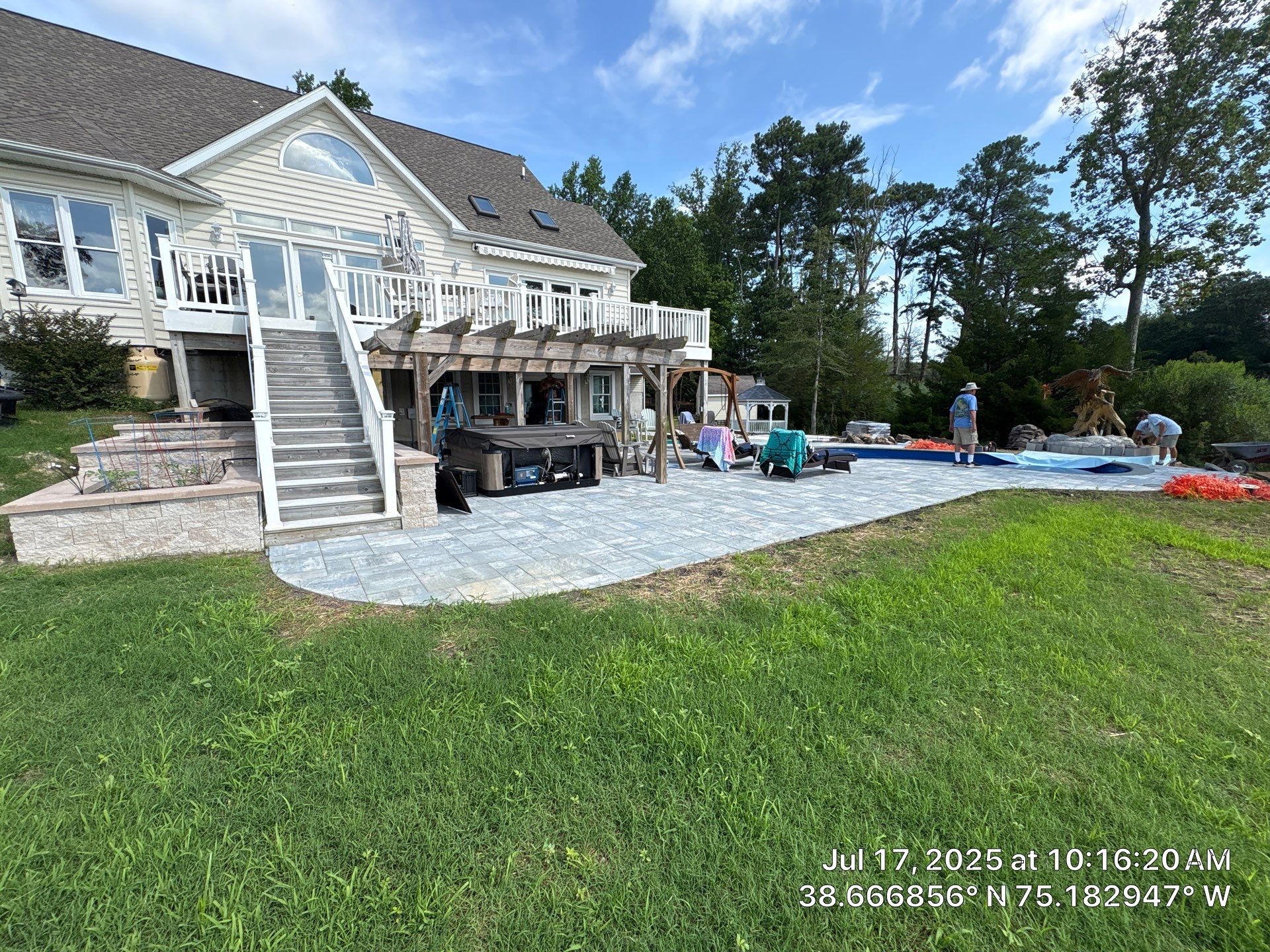 Project in Harbeson by Pools & Spas Unlimited of Milford 