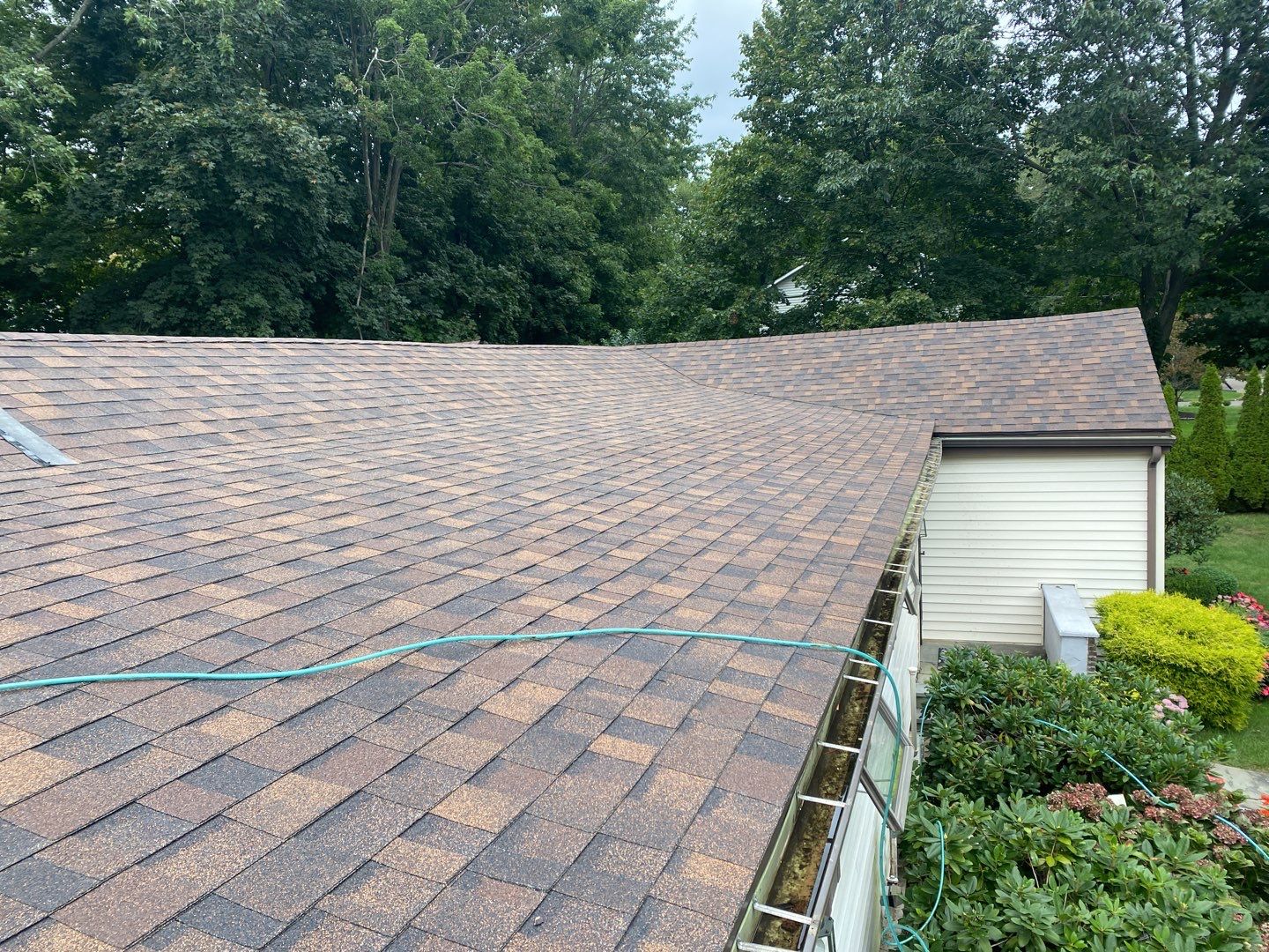 Residential Roofing Installation using Owens Corning Duration Brownwood by A Plus Exterior