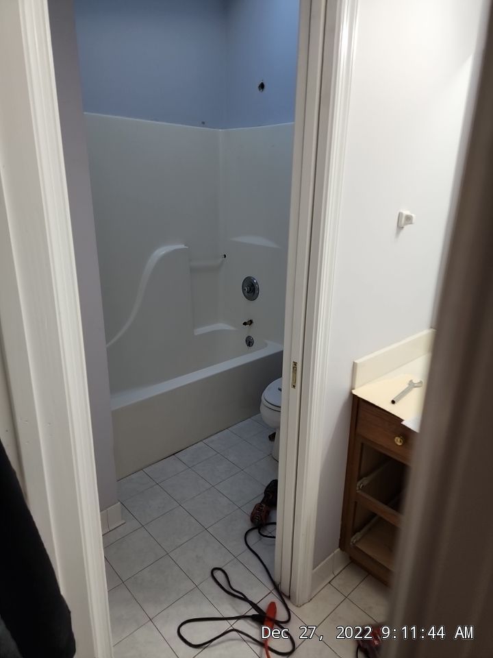 Tub to Shower w Skylight by BathPlanet SW Virginia