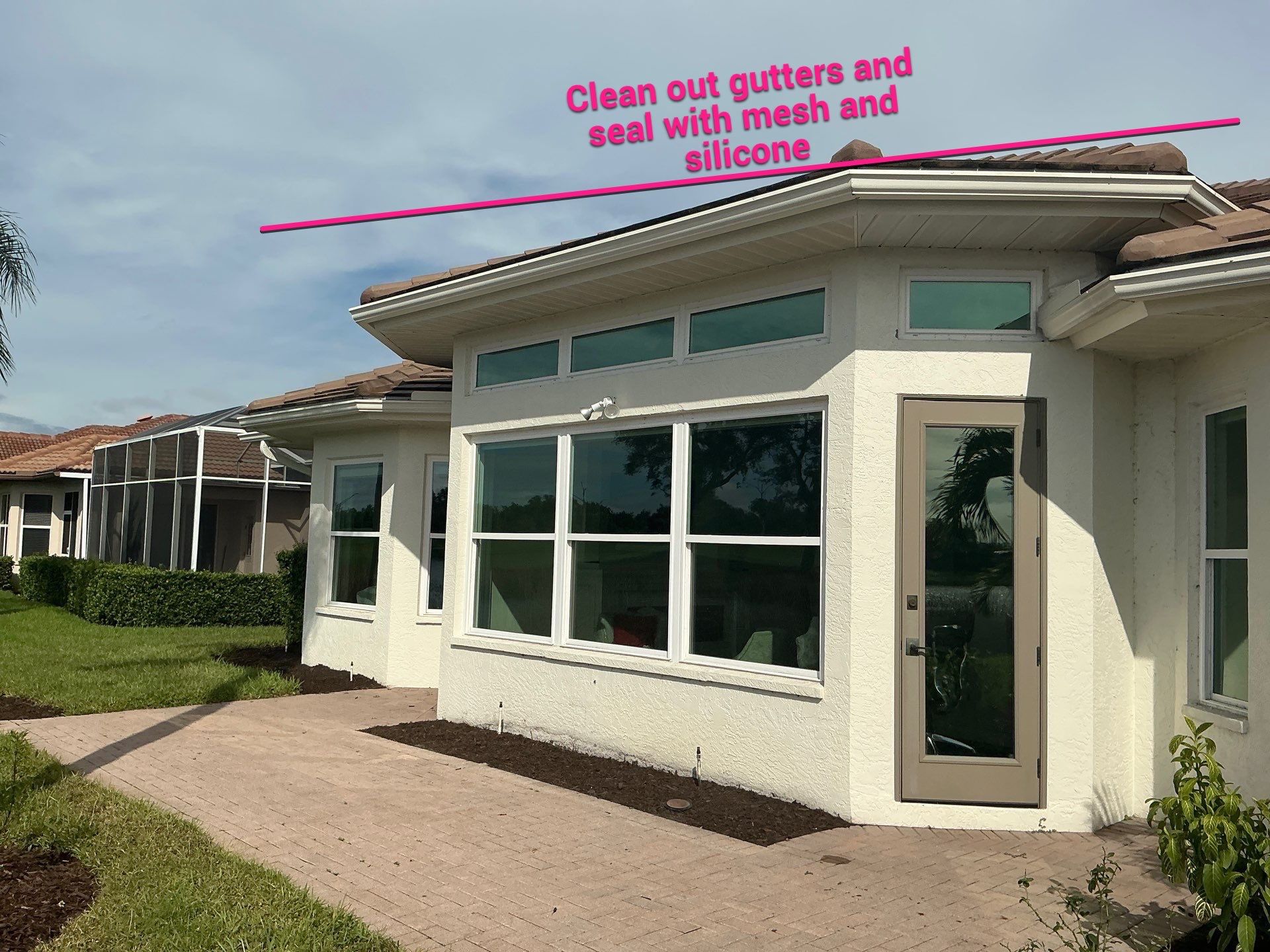 Gutter Cleaning and Maintenance in Sarasota FL by Gutter Professor by Gutter Professors