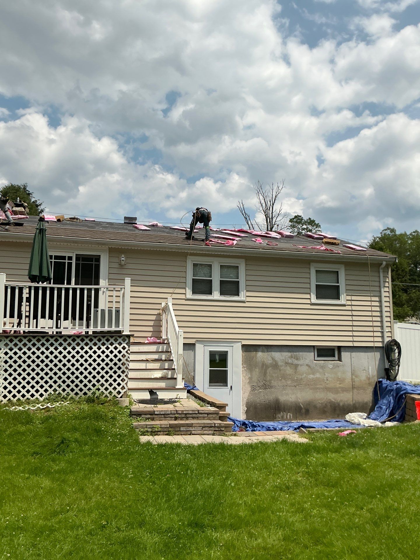 Full Roof Replacement & Chimney Repair – Onyx Black, MA by Mighty Dog Roofing of Greater Middlesex County