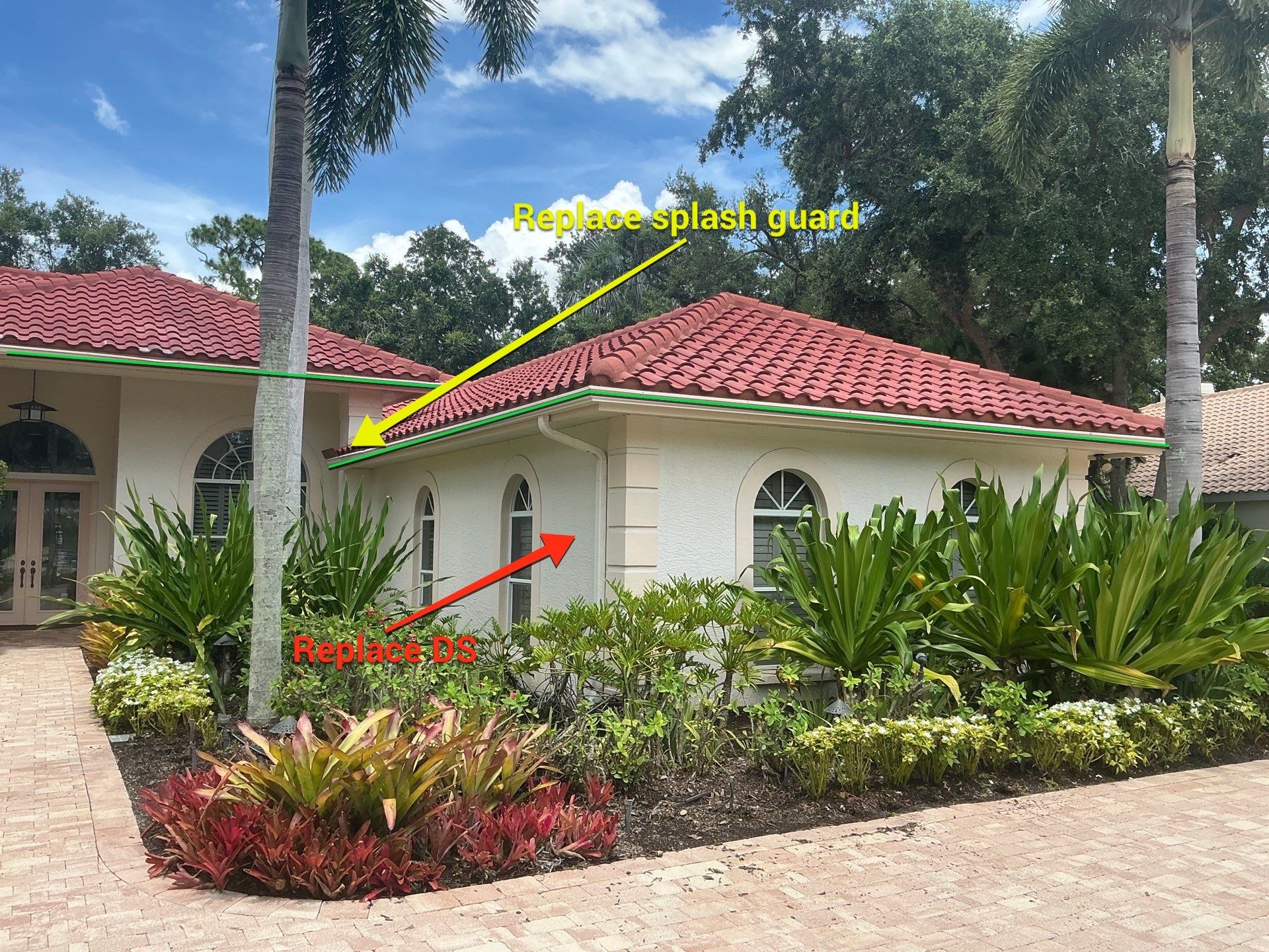 Splash Guard Gutters for Rainy Season Protection in Osprey FL by Gutter Professors