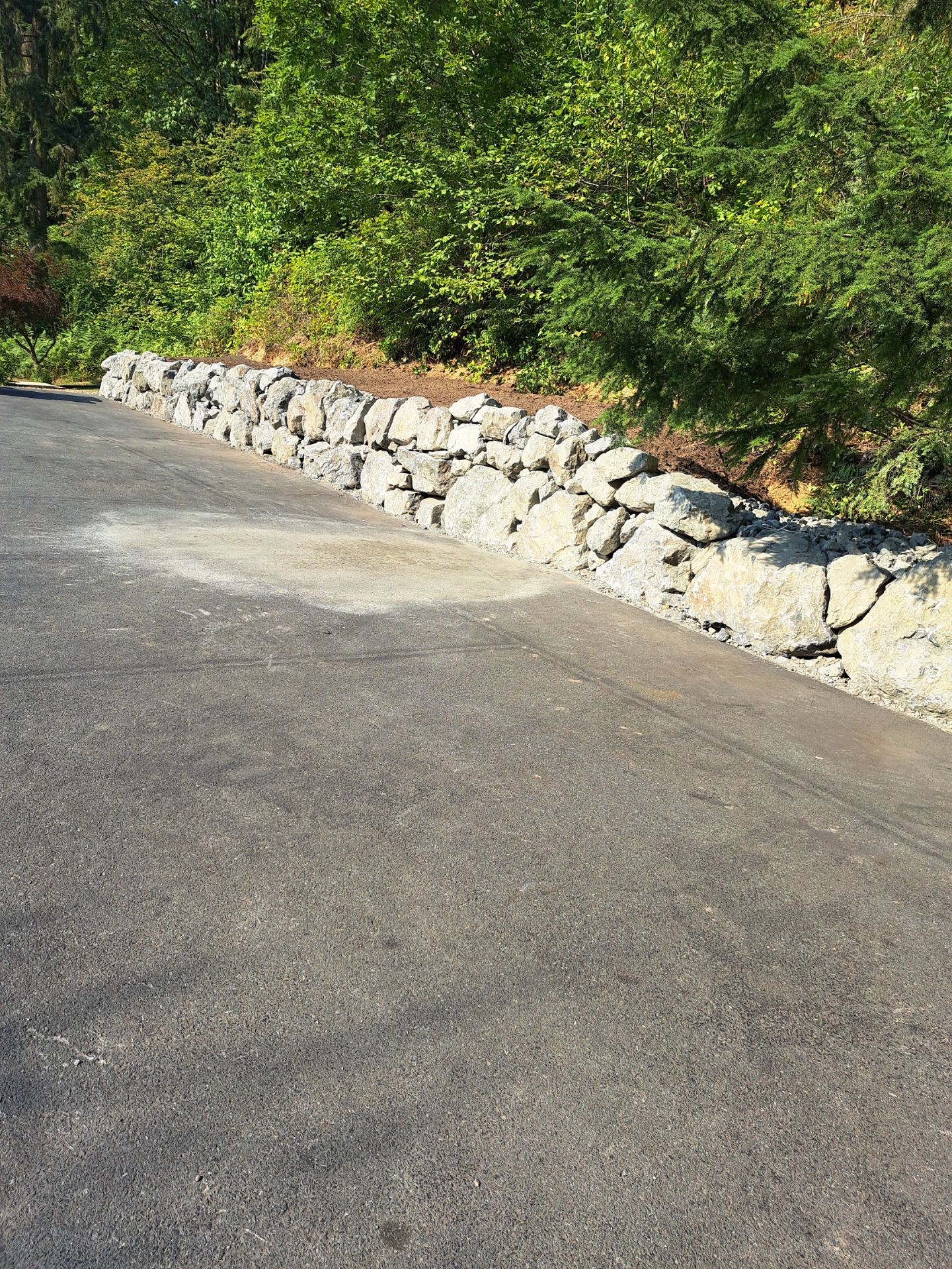 Jim | Rockery Wall, Landscaping, Road Repair & Sealcoating by Jireh Asphalt & Concrete Inc 