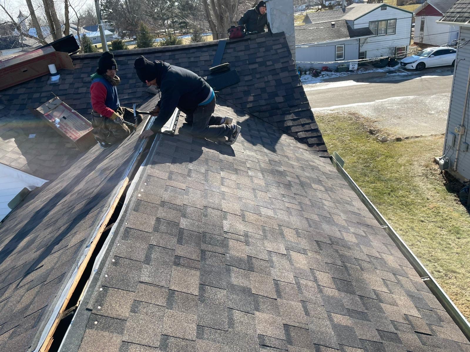 Sharkey Roof by Erie Home