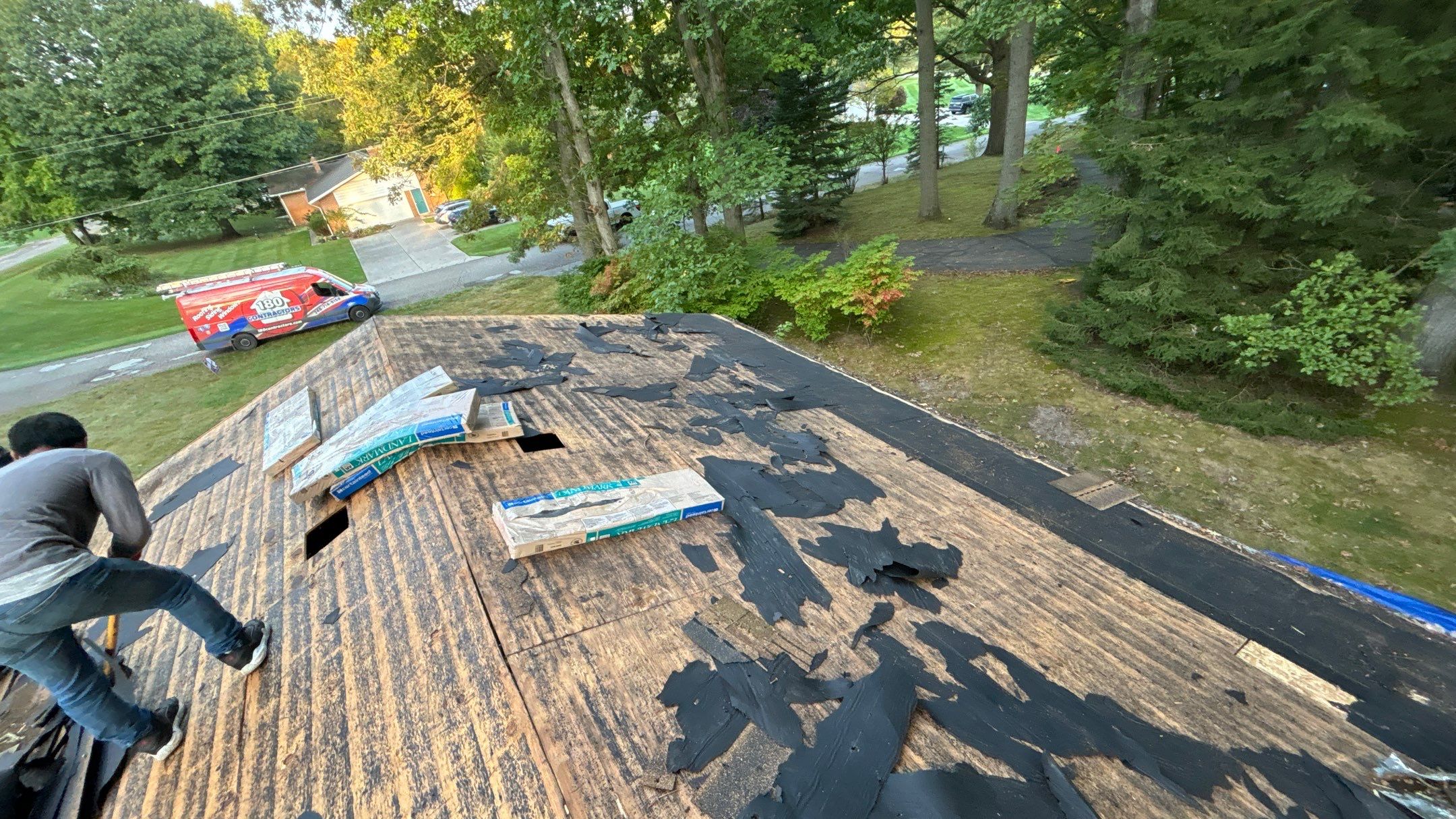 Roof Replacement using CertainTeed Landmark by 180 Contractors