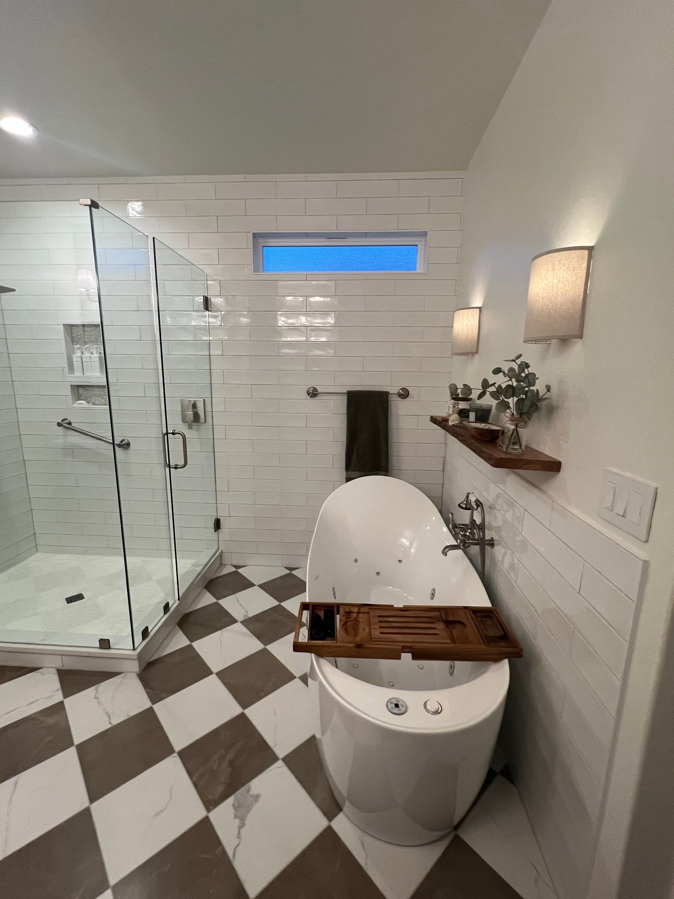 San Antonio Del Webb Bathroom Remodel Featuring Luxury Walk-In Shower and Freestanding Tub by Legacy Bath and Kitchen