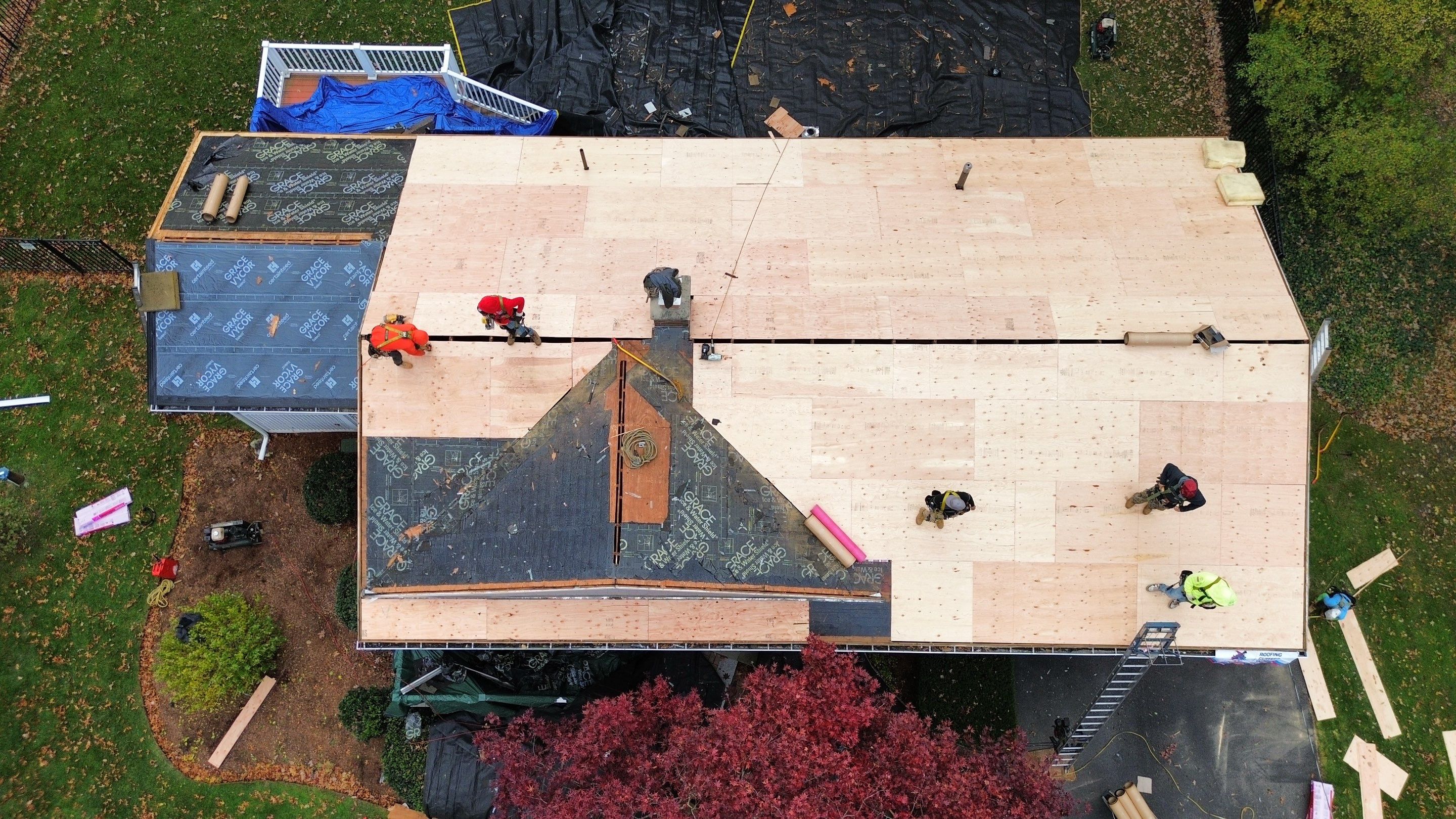 Chelmsford Complete Roof Replacement in Onyx Black with Balanced Ventilation by Mighty Dog Roofing of Greater Middlesex County