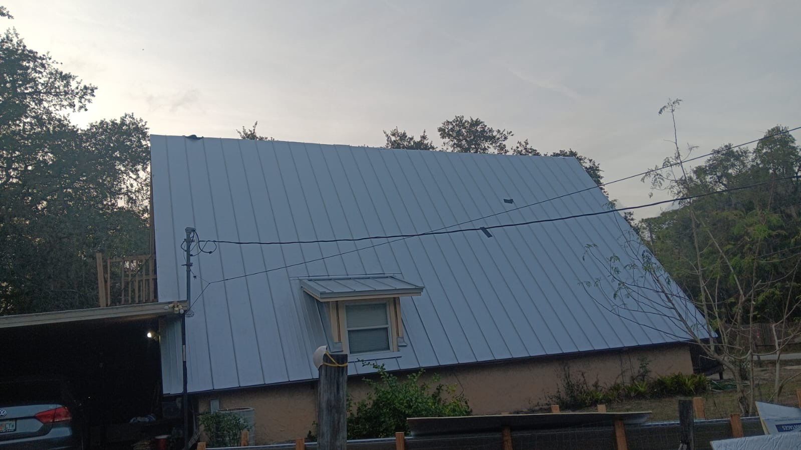 Galvanized Steel Standing Seam by Reimagine Roofing