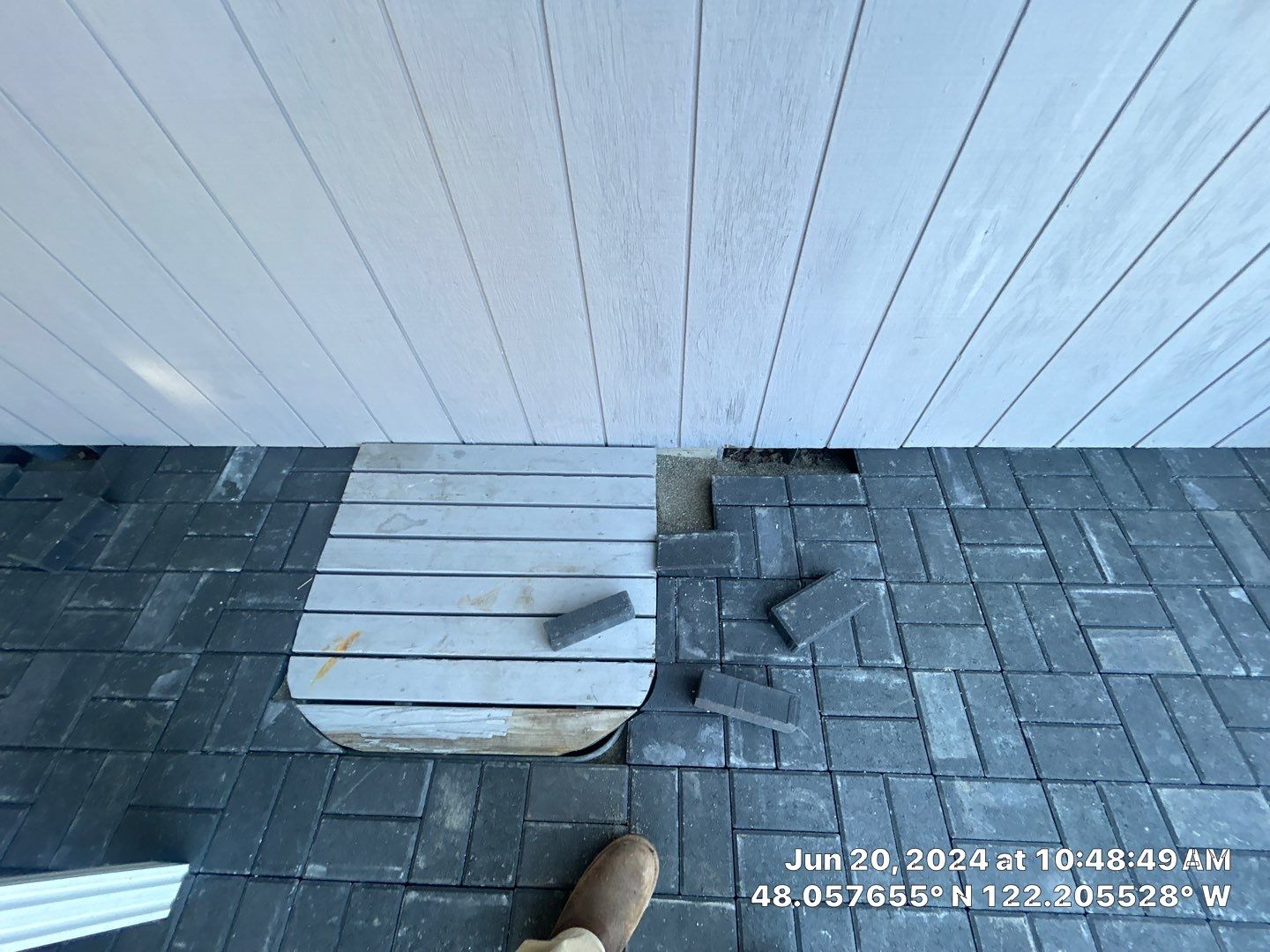 Connie G. Pavers Patio and Gravel Driveway by Jireh Asphalt & Concrete Inc 