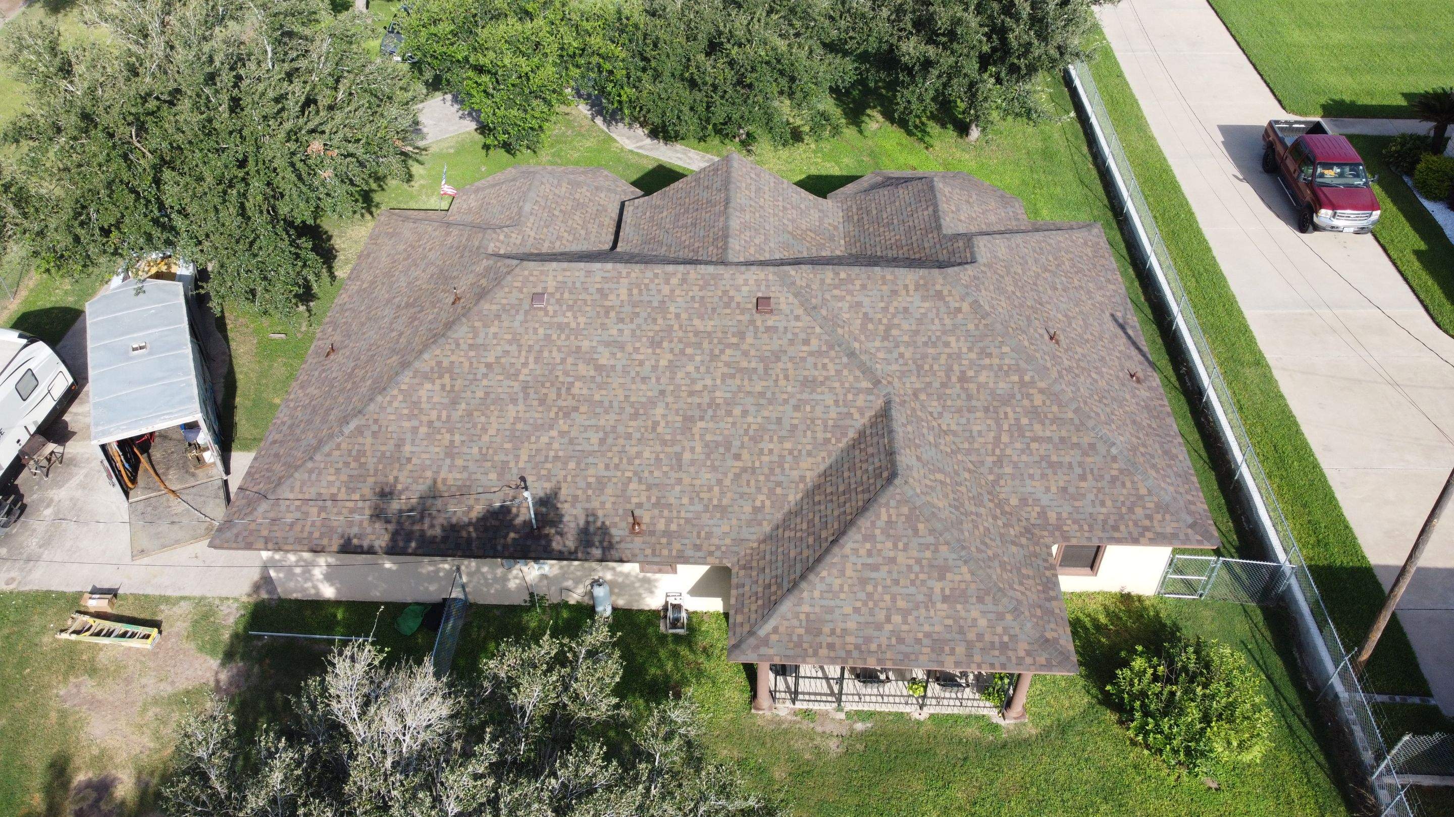 Project in Edinburg by Marva Roofing