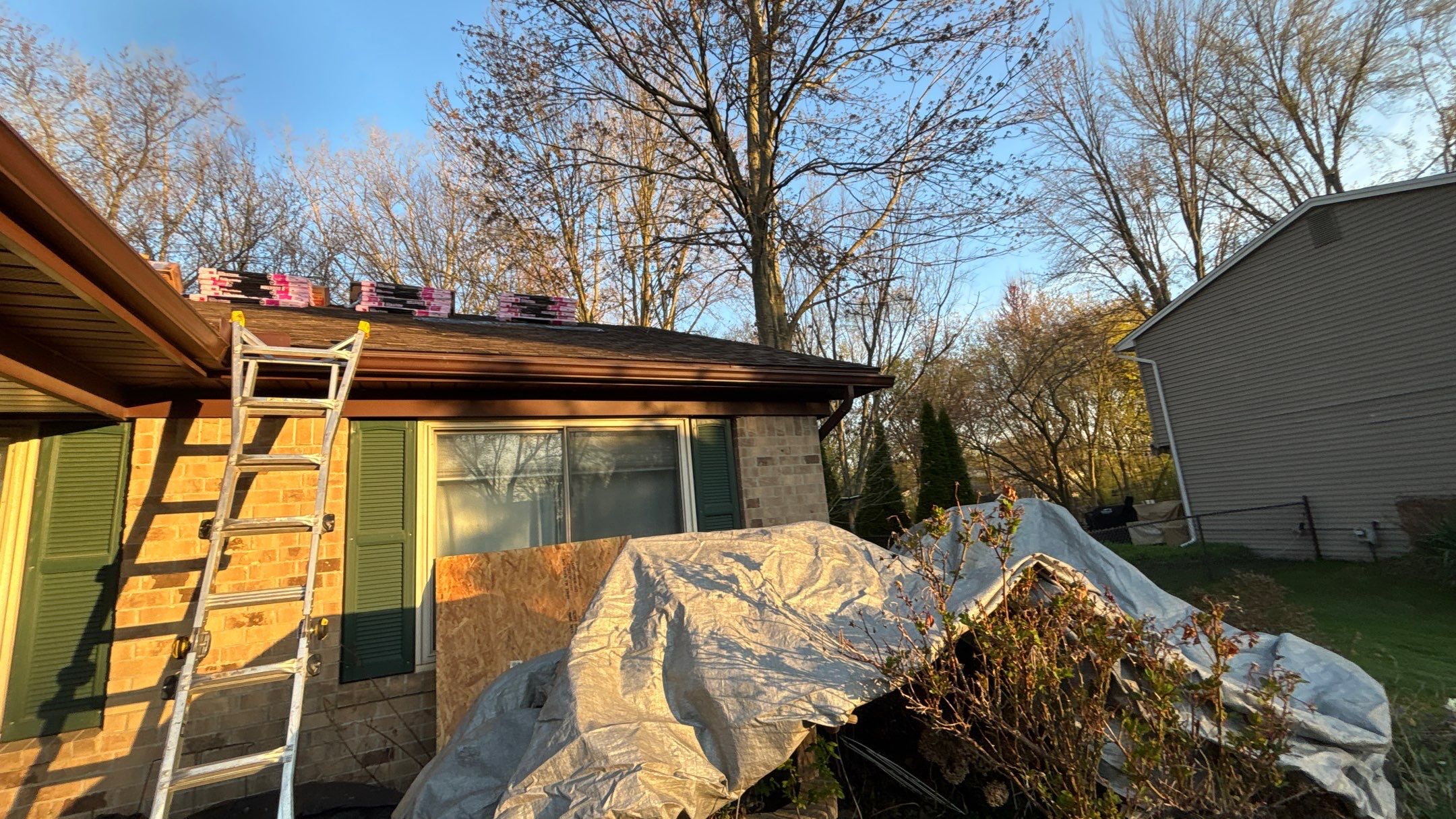 Roof Replacement using Owens Corning Driftwood by 180 Contractors