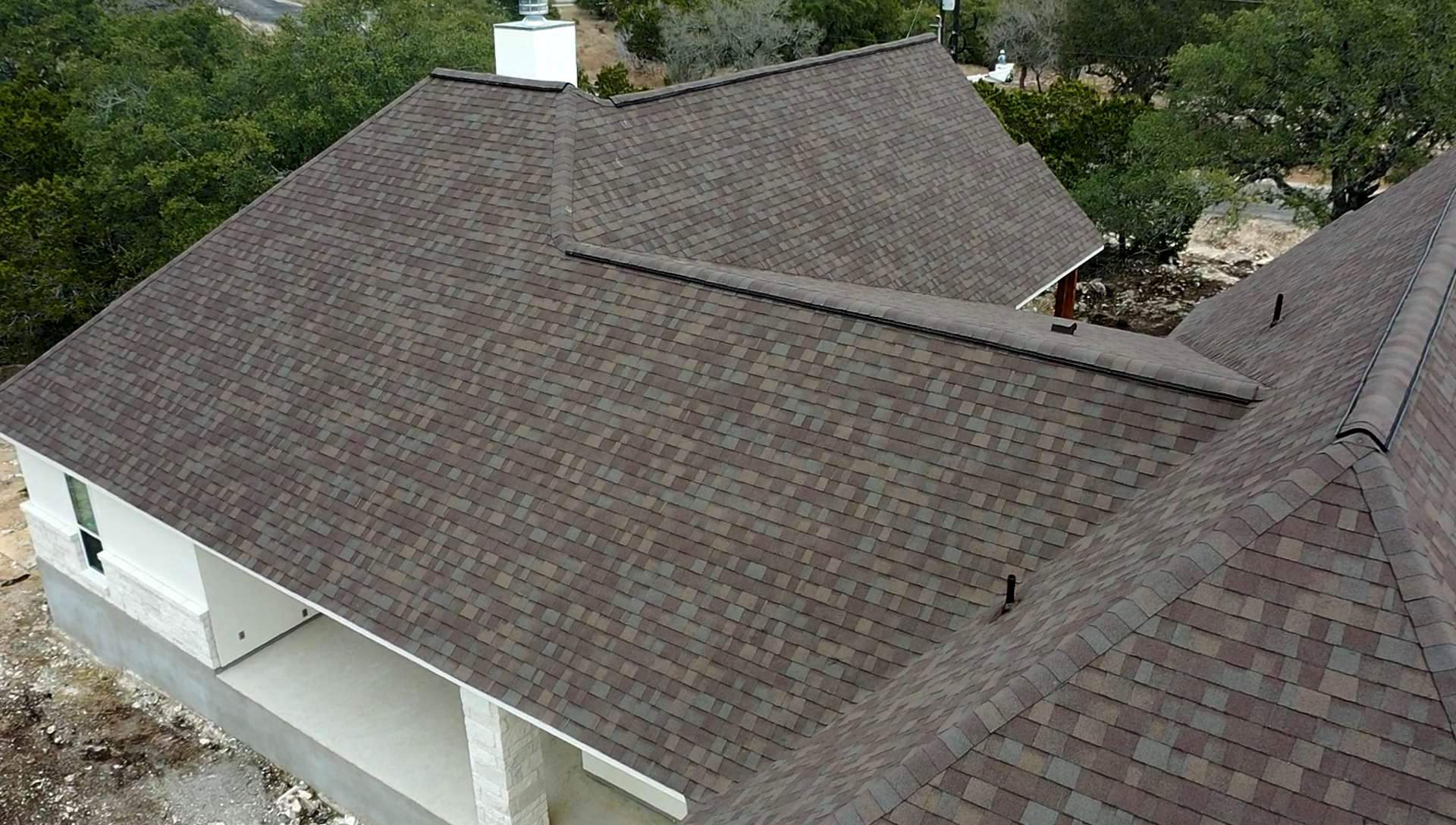 New Home Construction using Owens Corning 30 year Architectural Shingles by Premier Roofing and Contracting