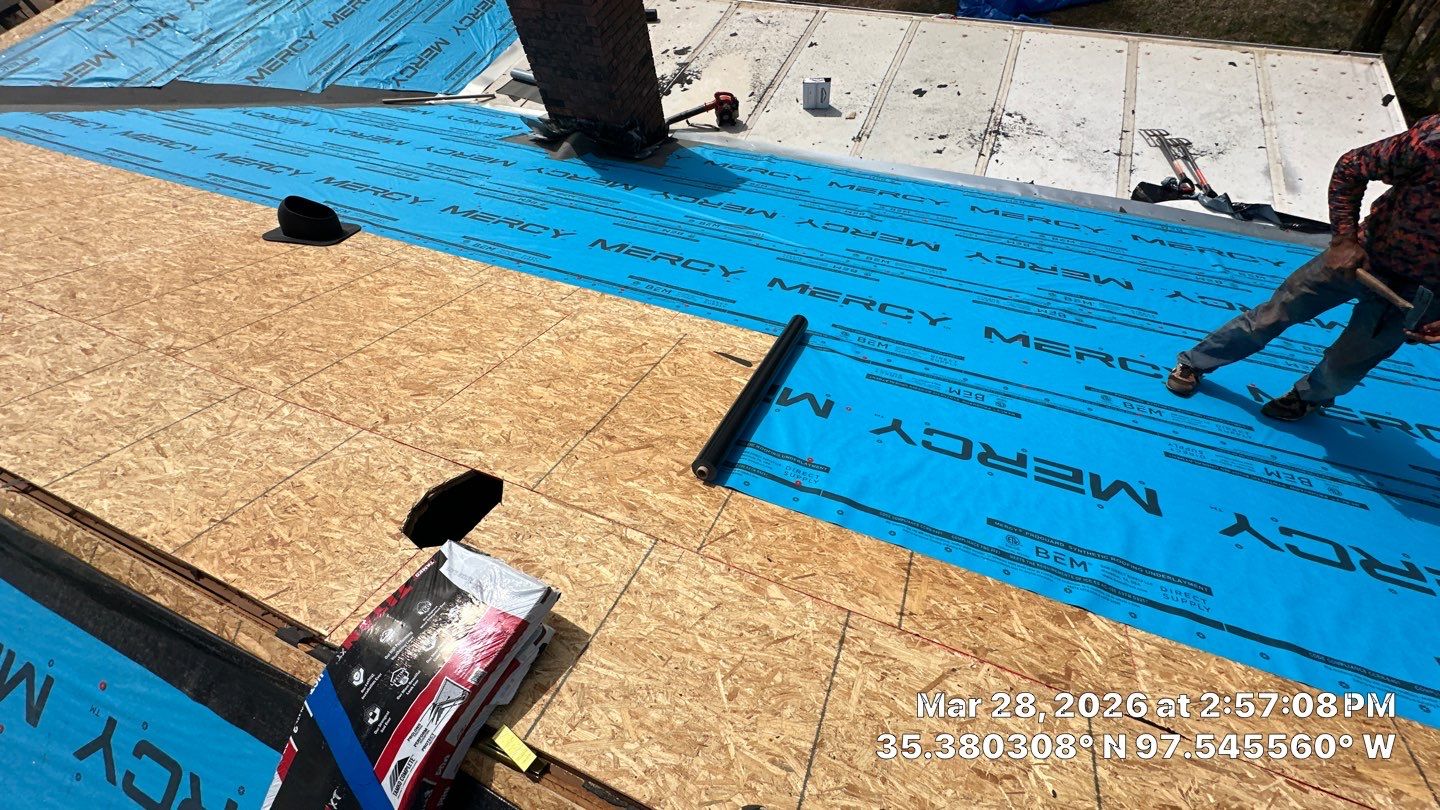 Project in Oklahoma City by Icon Roofing And Construction